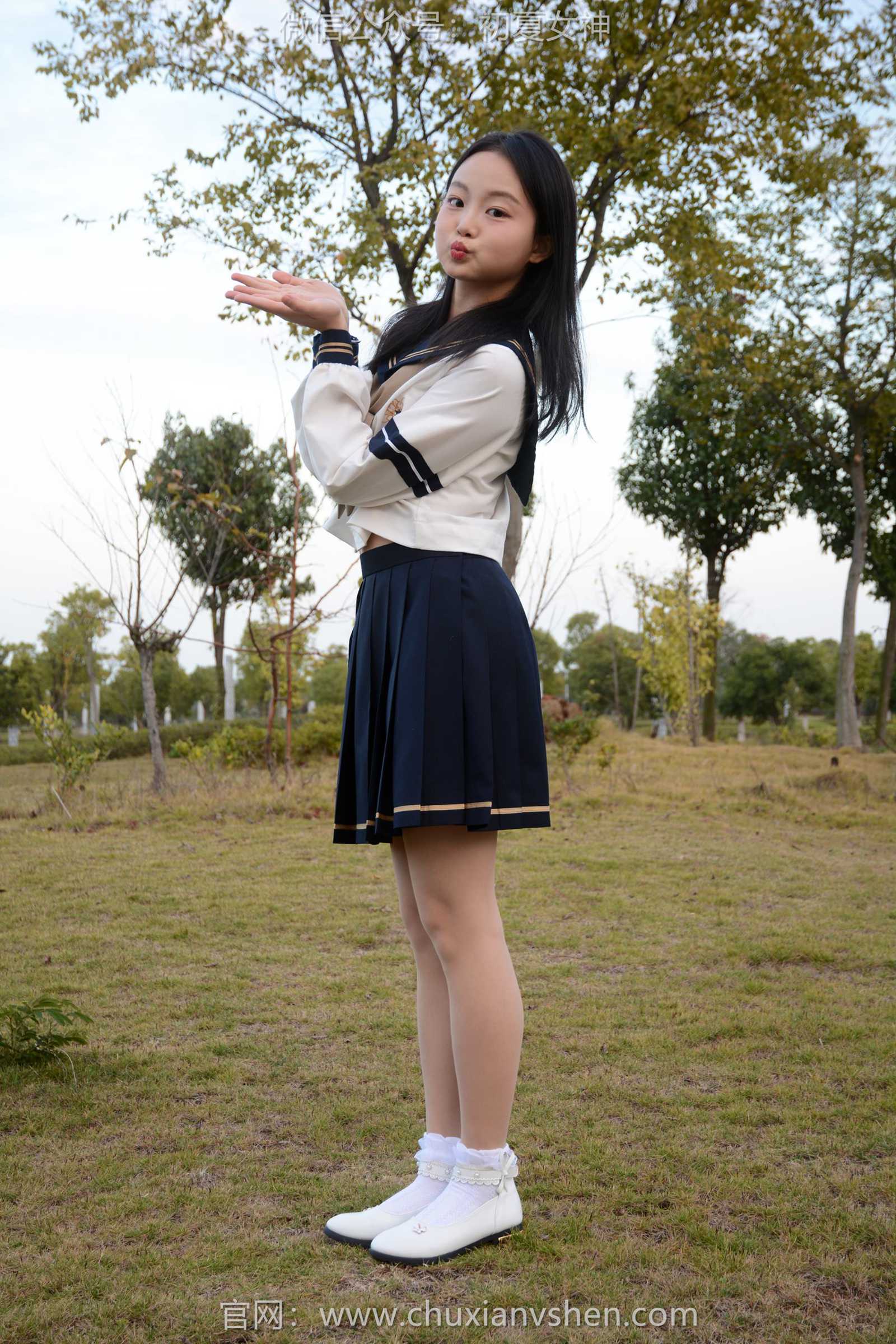 图片[56]-初夏女神 NO.113 双双 海军服JK[140P] – 速更版-美库