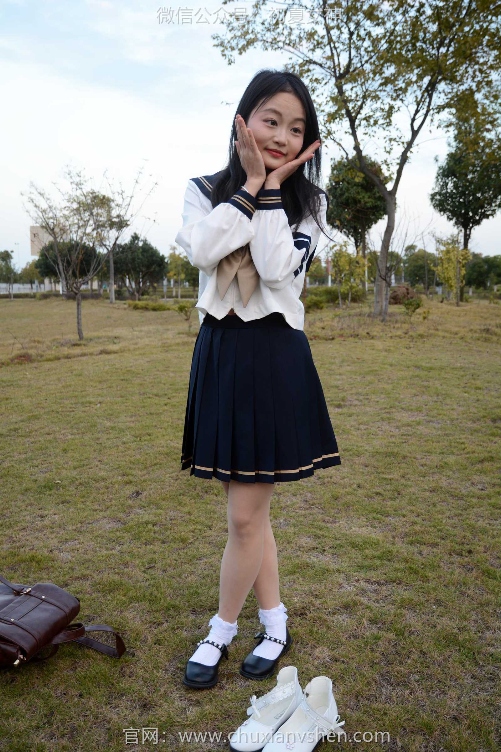 图片[62]-初夏女神 NO.113 双双 海军服JK[140P] – 速更版-美库