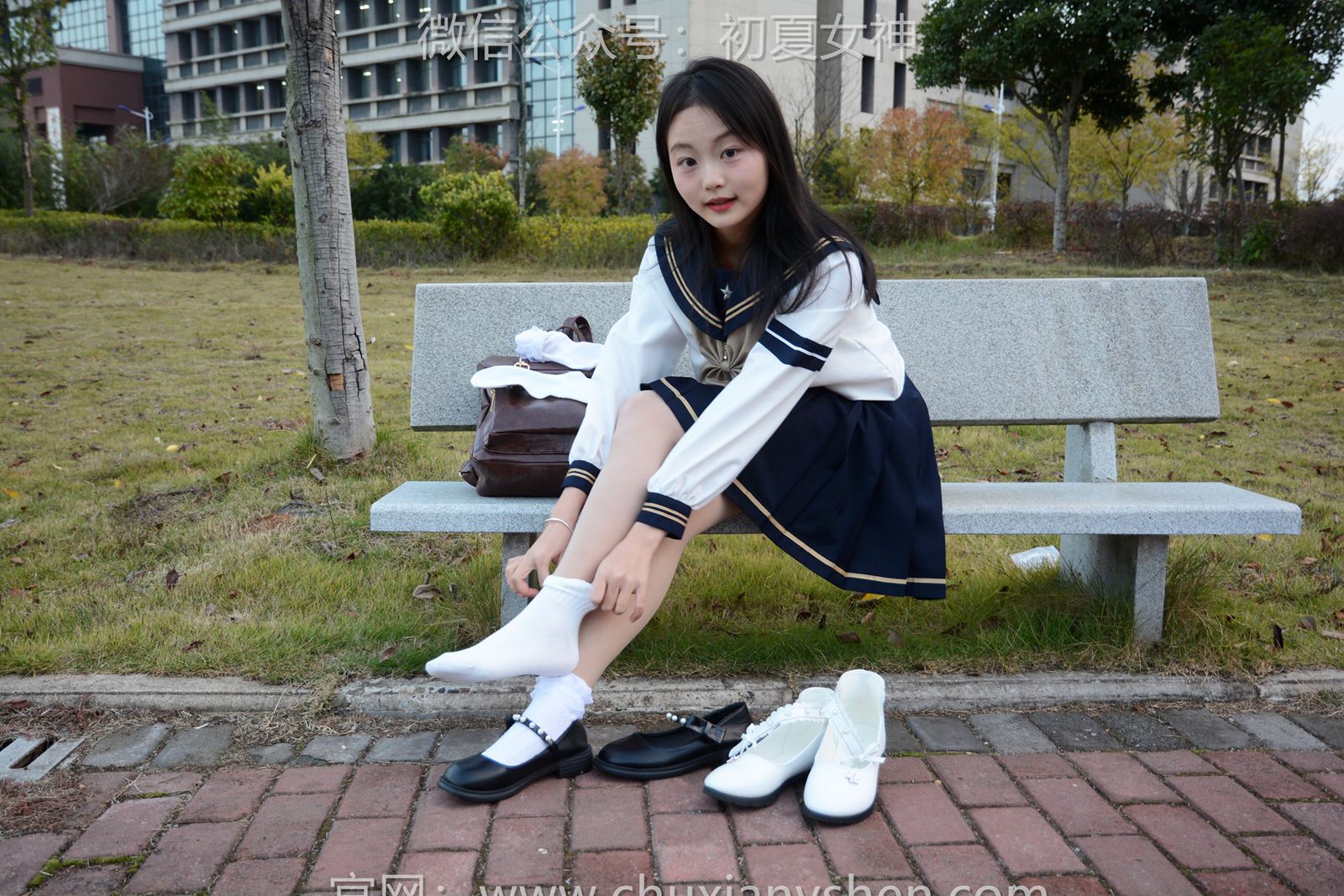 图片[67]-初夏女神 NO.113 双双 海军服JK[140P] – 速更版-美库