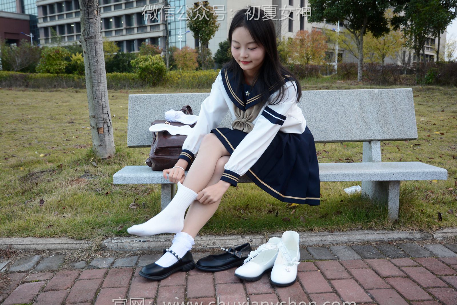 图片[68]-初夏女神 NO.113 双双 海军服JK[140P] – 速更版-美库