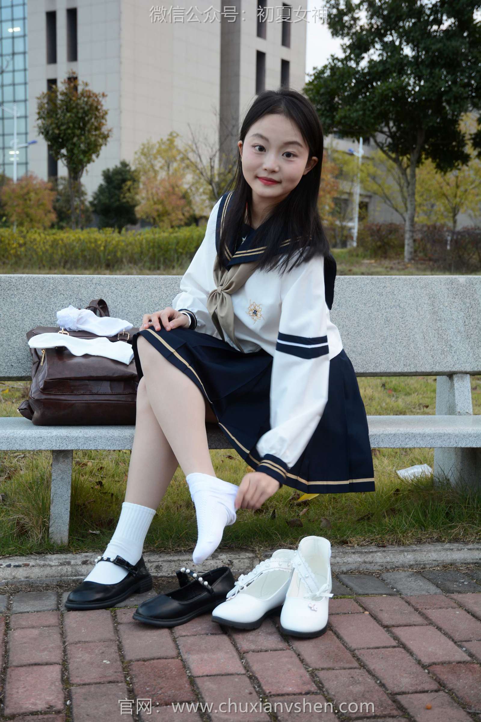 图片[70]-初夏女神 NO.113 双双 海军服JK[140P] – 速更版-美库