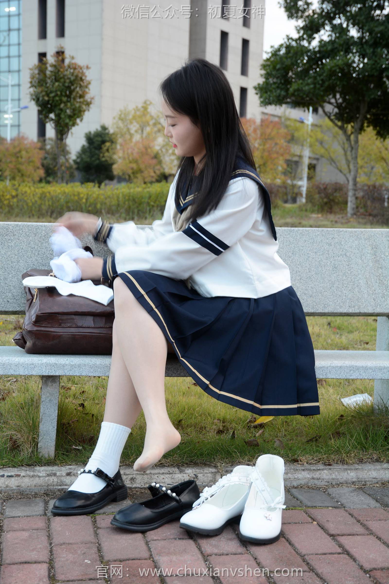 图片[73]-初夏女神 NO.113 双双 海军服JK[140P] – 速更版-美库