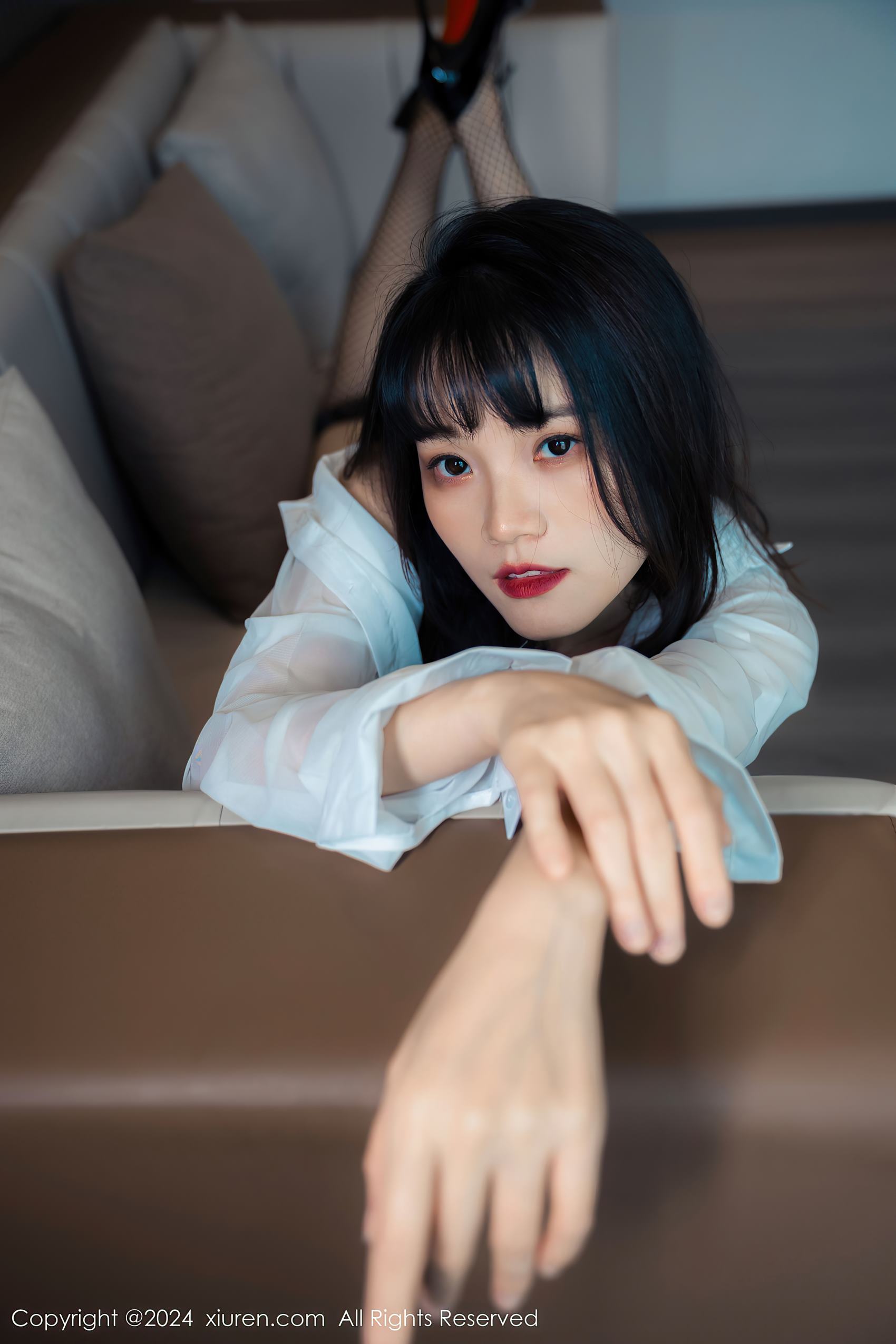 图片[27]-[Xiuren秀人网]2024.04.01 NO.8320 唐安诺 魅力渔网袜 [27+1P] – 速更版-美库