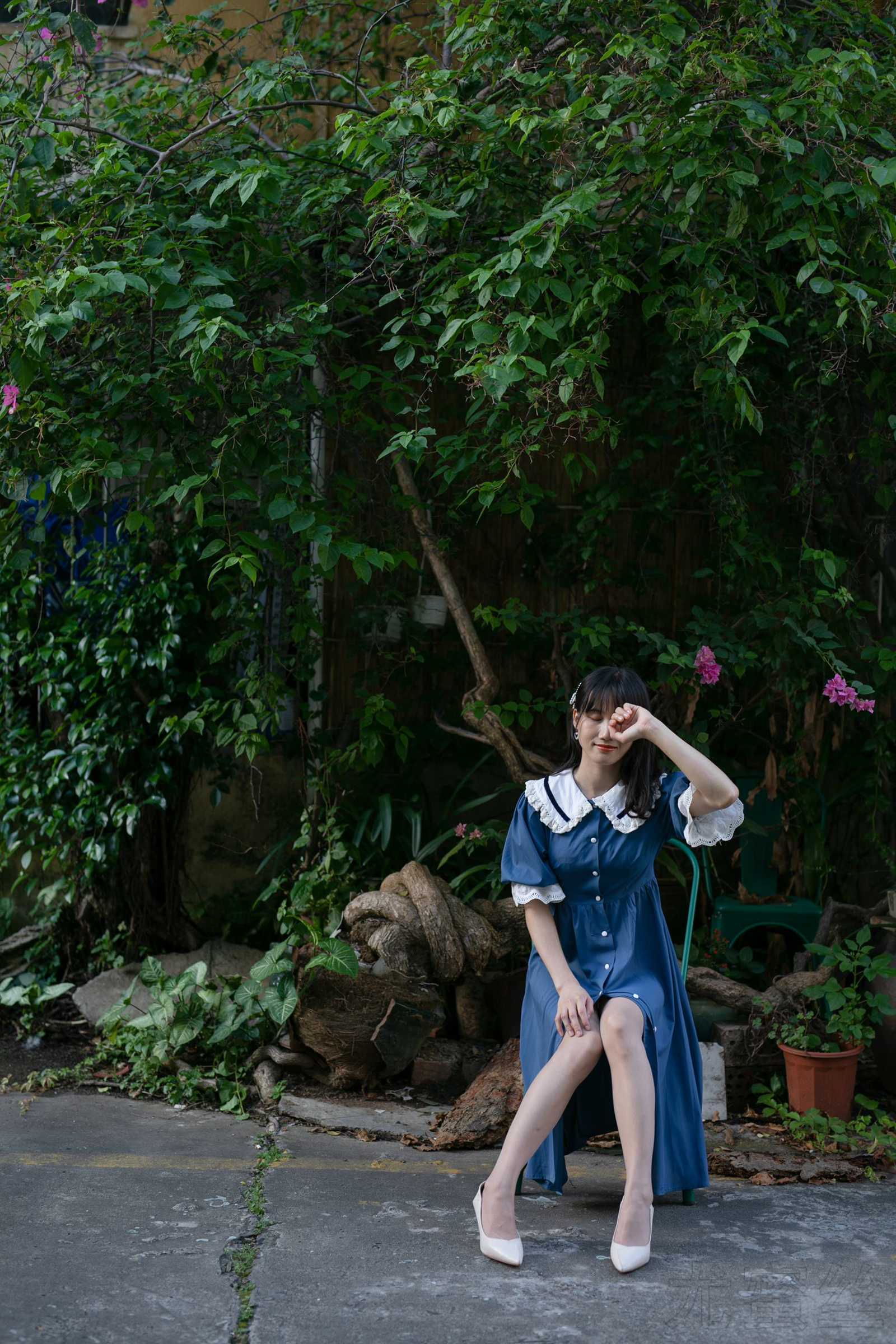 图片[16]-尤蜜丝  穿搭推广展示图集 蓝色回忆[73P] – 速更版-美库