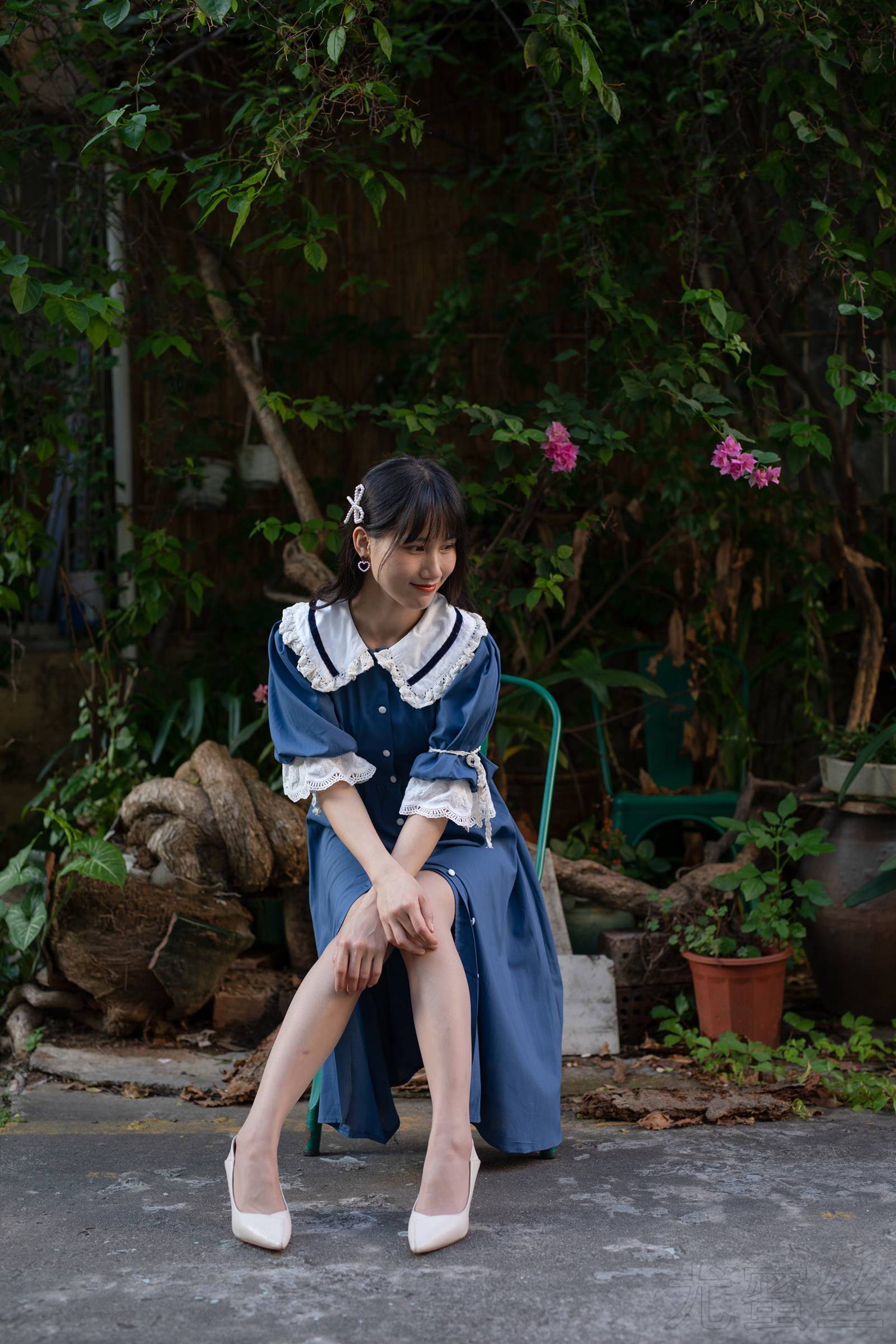 图片[17]-尤蜜丝  穿搭推广展示图集 蓝色回忆[73P] – 速更版-美库