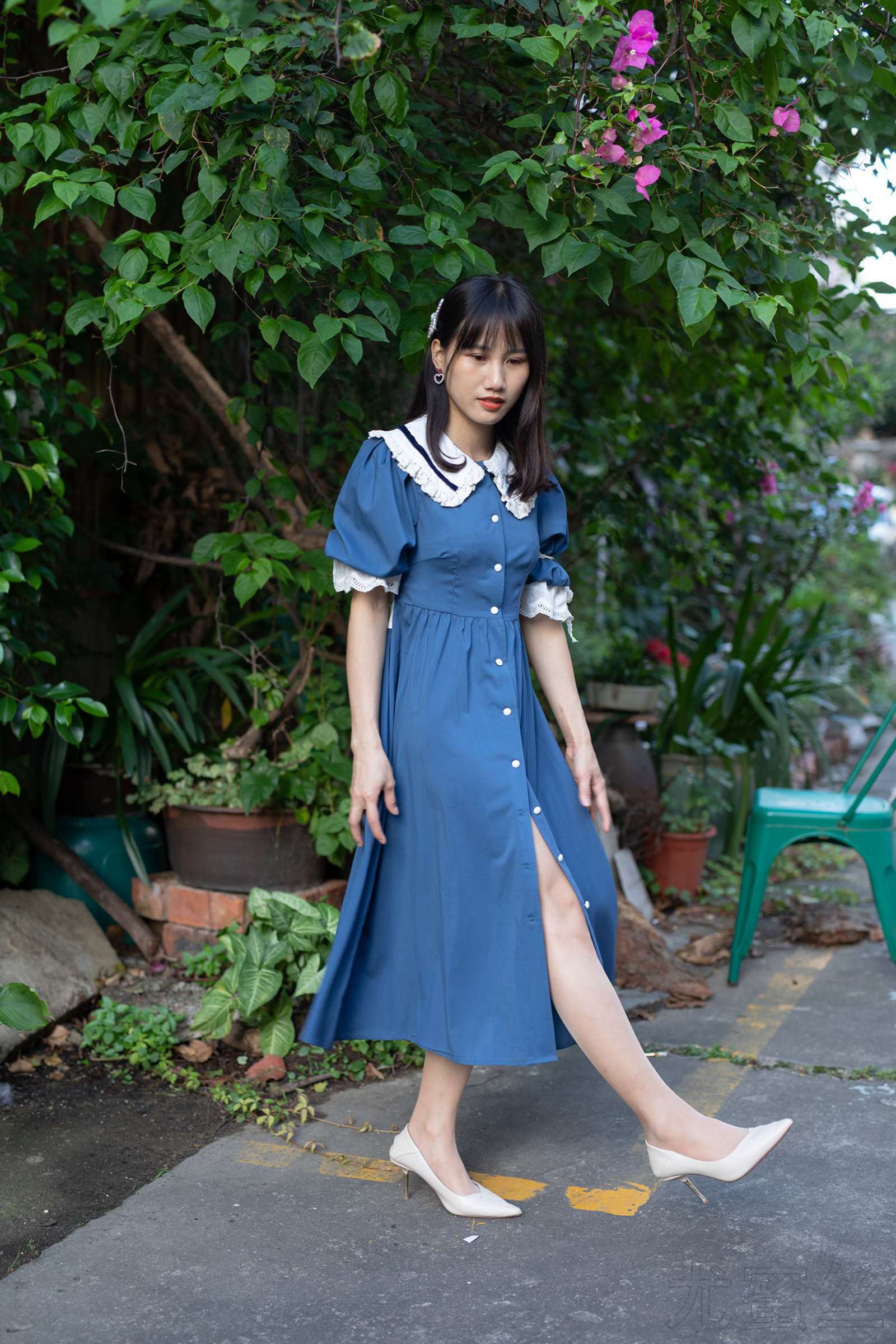 图片[23]-尤蜜丝  穿搭推广展示图集 蓝色回忆[73P] – 速更版-美库