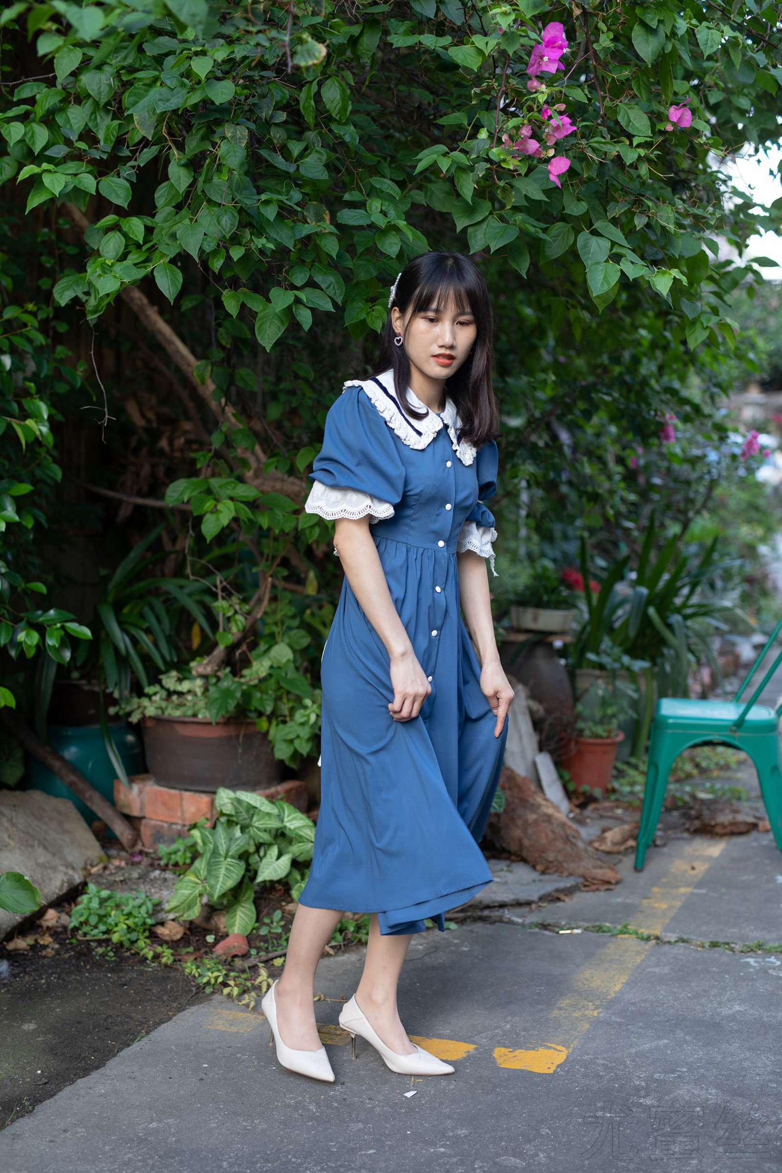 图片[24]-尤蜜丝  穿搭推广展示图集 蓝色回忆[73P] – 速更版-美库