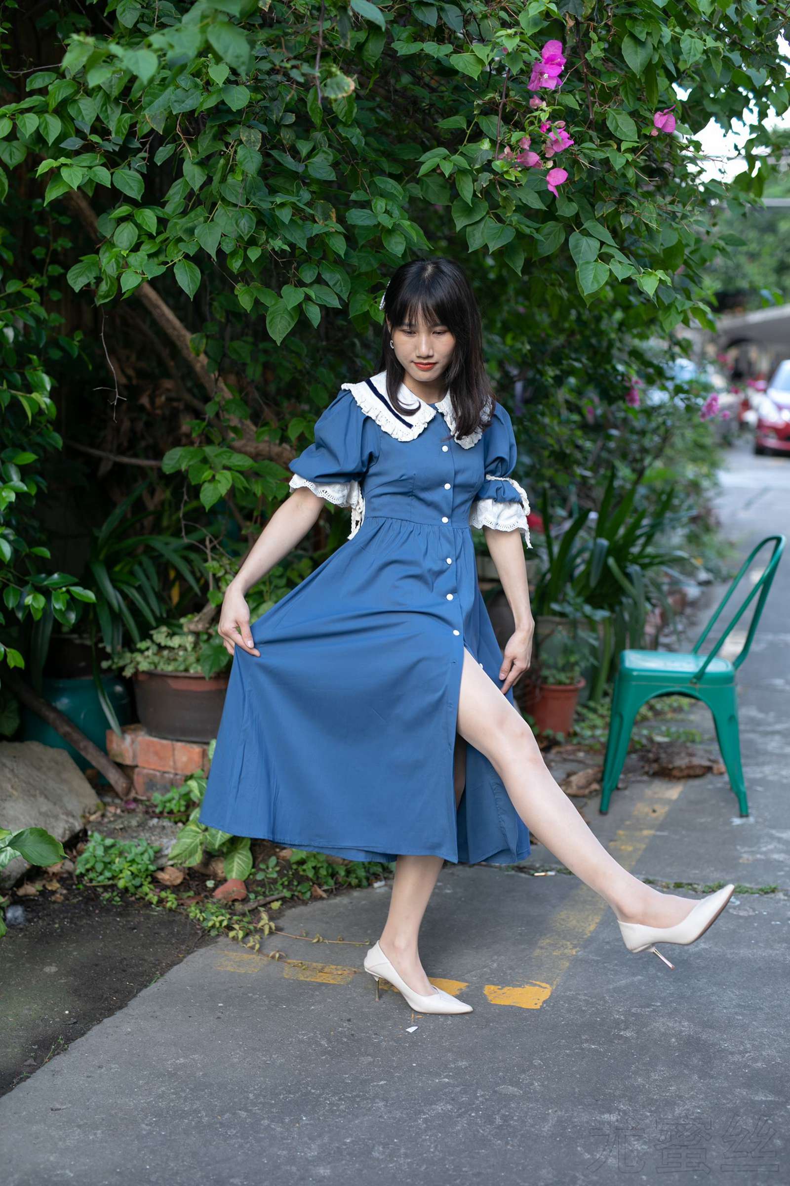 图片[25]-尤蜜丝  穿搭推广展示图集 蓝色回忆[73P] – 速更版-美库