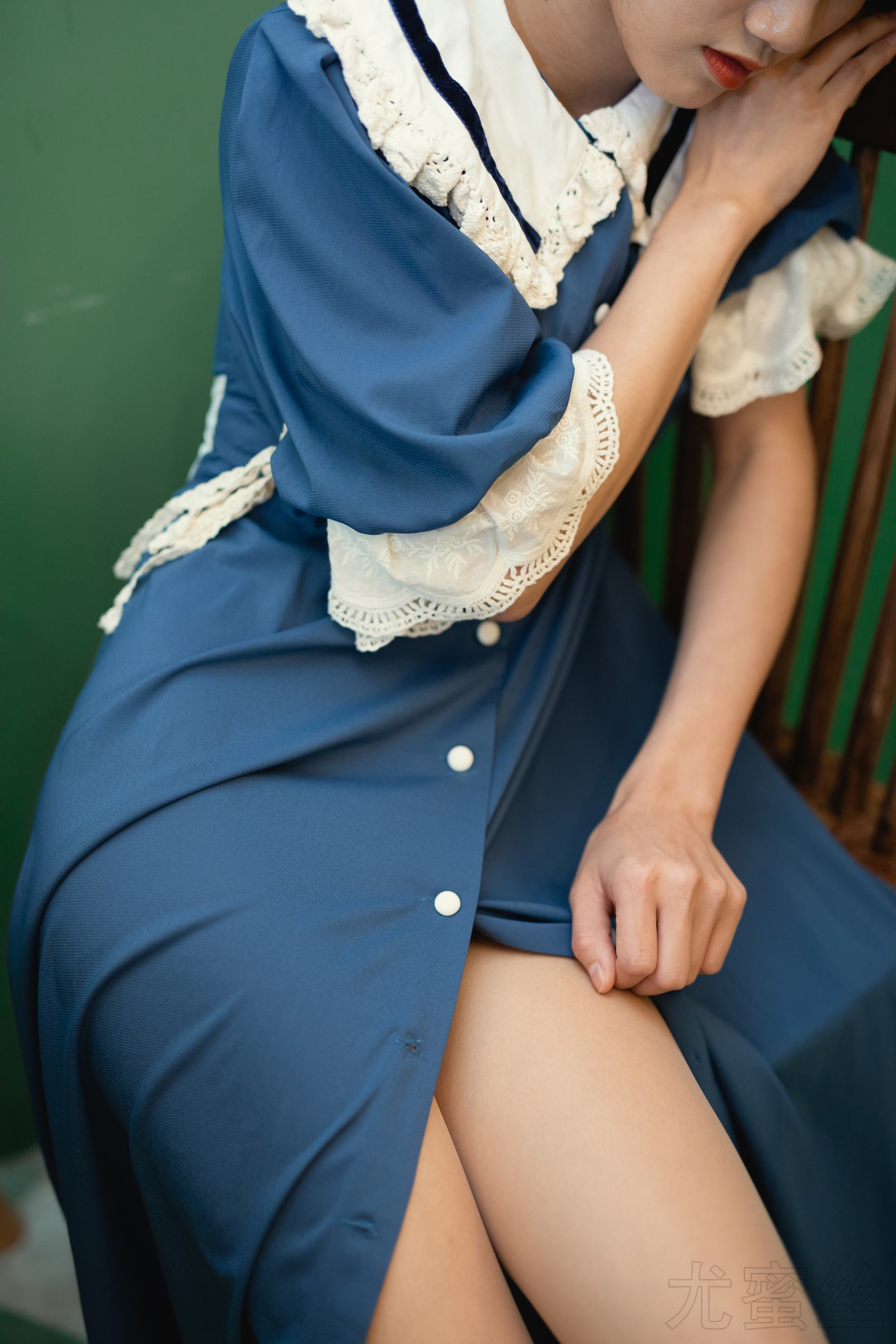 图片[56]-尤蜜丝  穿搭推广展示图集 蓝色回忆[73P] – 速更版-美库