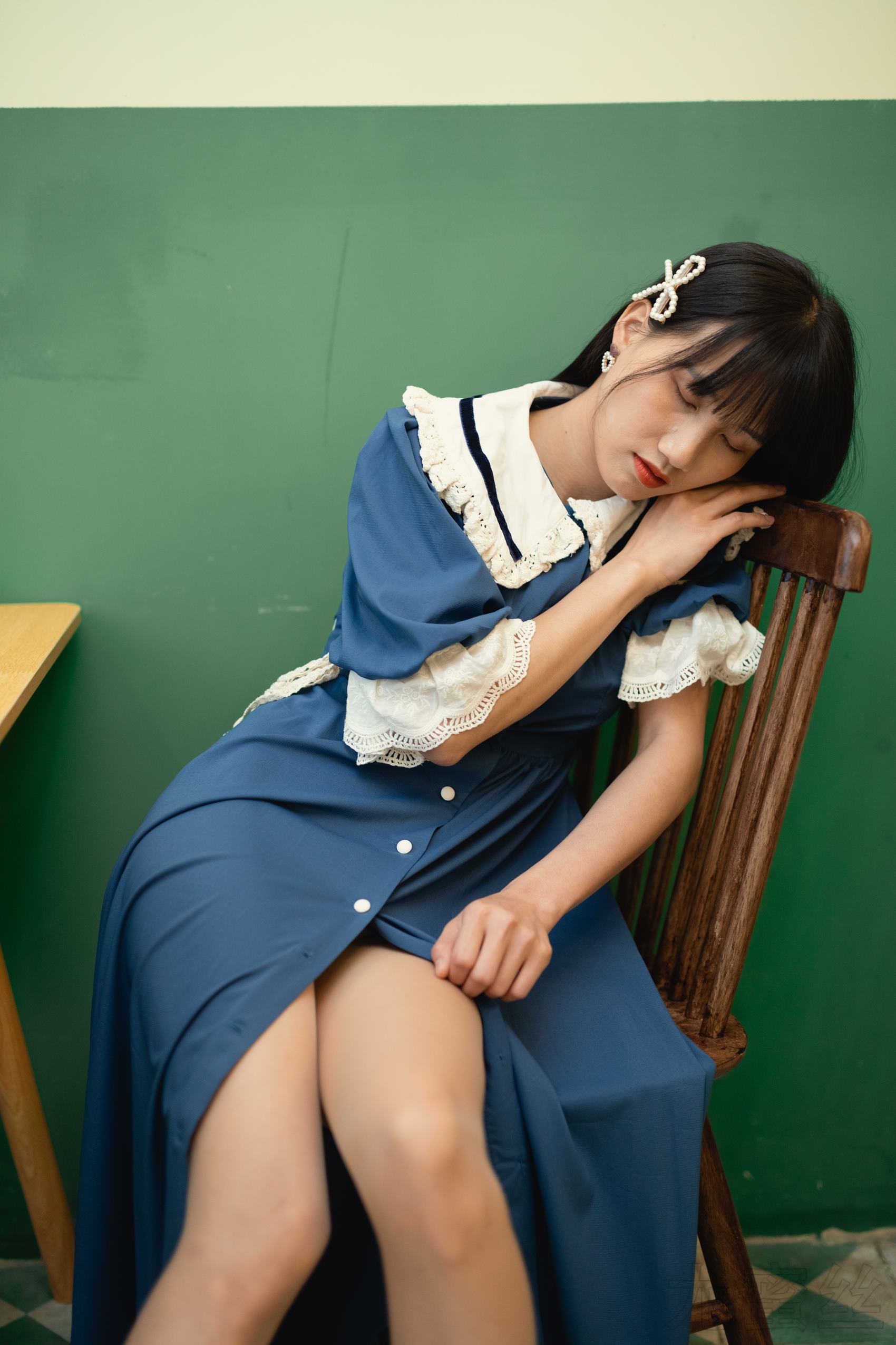 图片[57]-尤蜜丝  穿搭推广展示图集 蓝色回忆[73P] – 速更版-美库