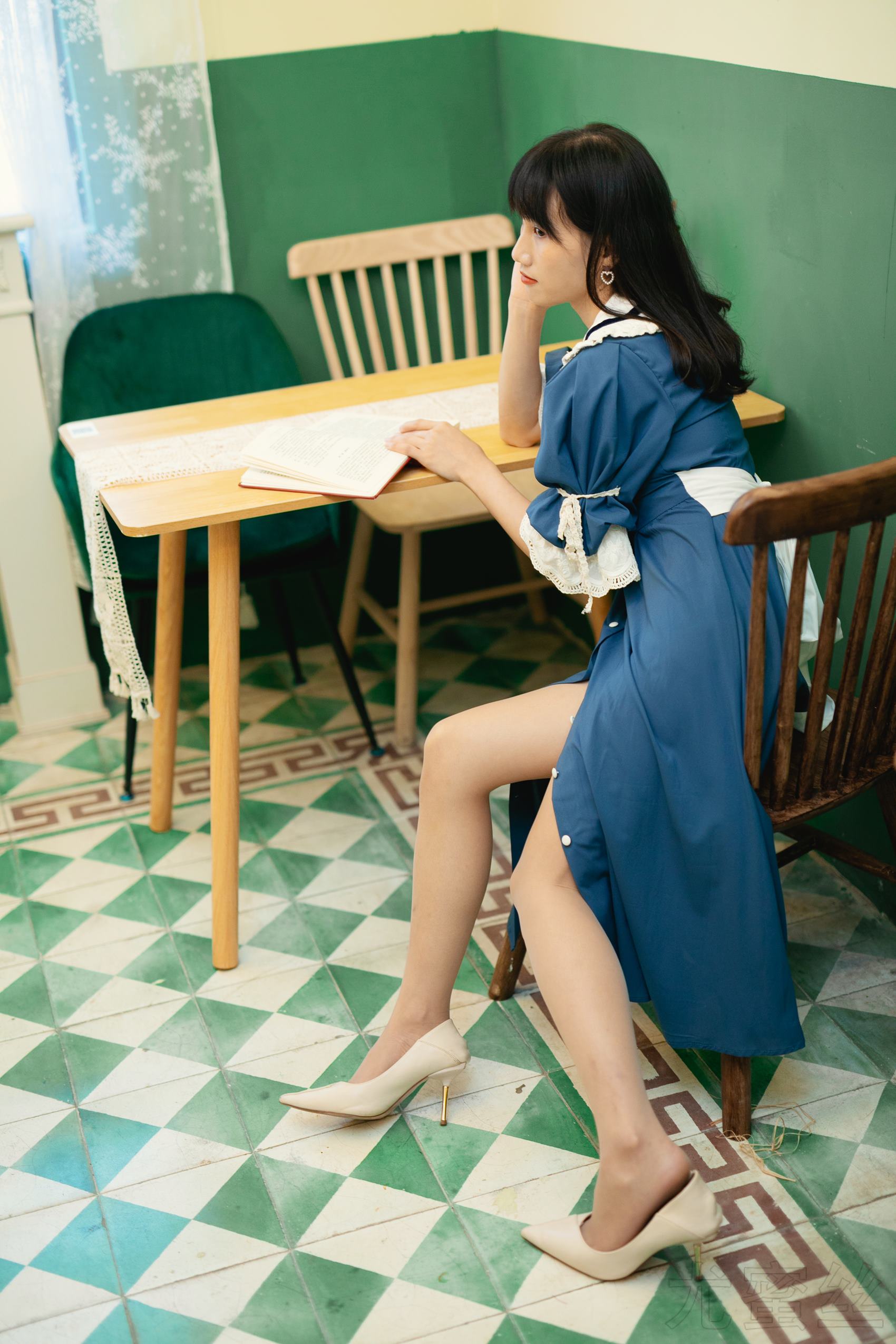 图片[59]-尤蜜丝  穿搭推广展示图集 蓝色回忆[73P] – 速更版-美库