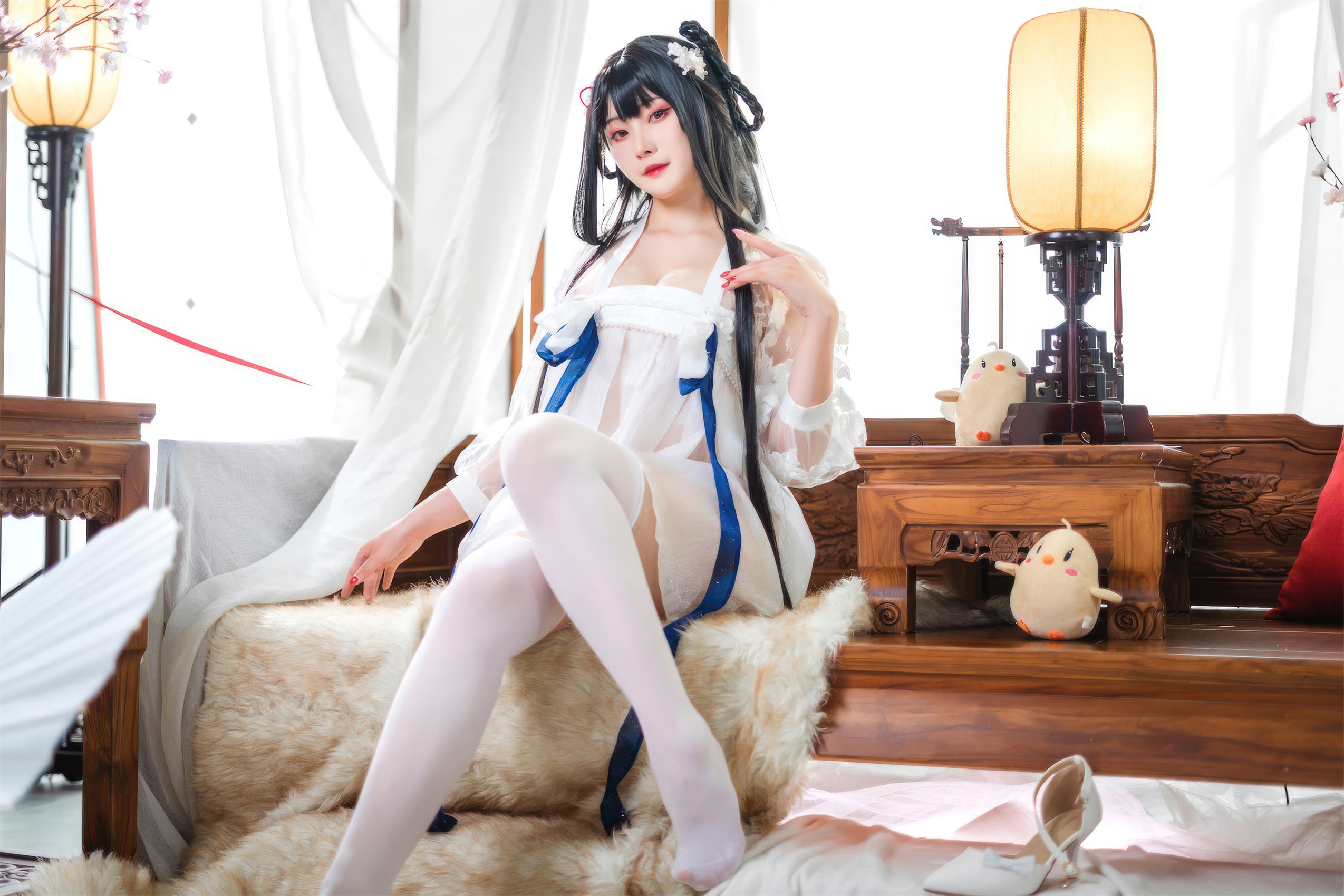 图片[16]-Natsuko夏夏子  – 逸仙 膏发凝脂[26P] – 速更版-美库