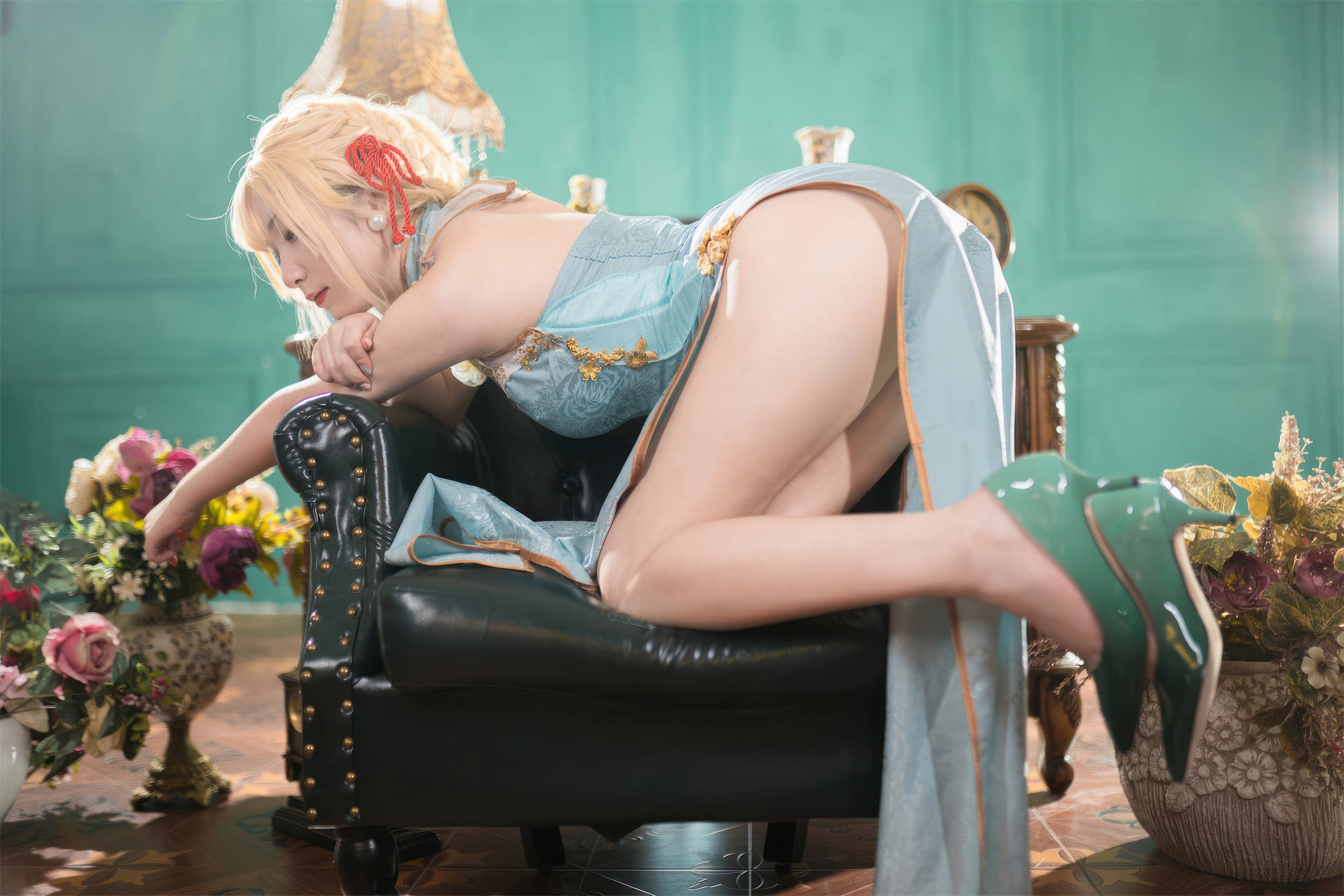 图片[55]-花铃 – 玉瓯立旗袍[78P] – 速更版-美库