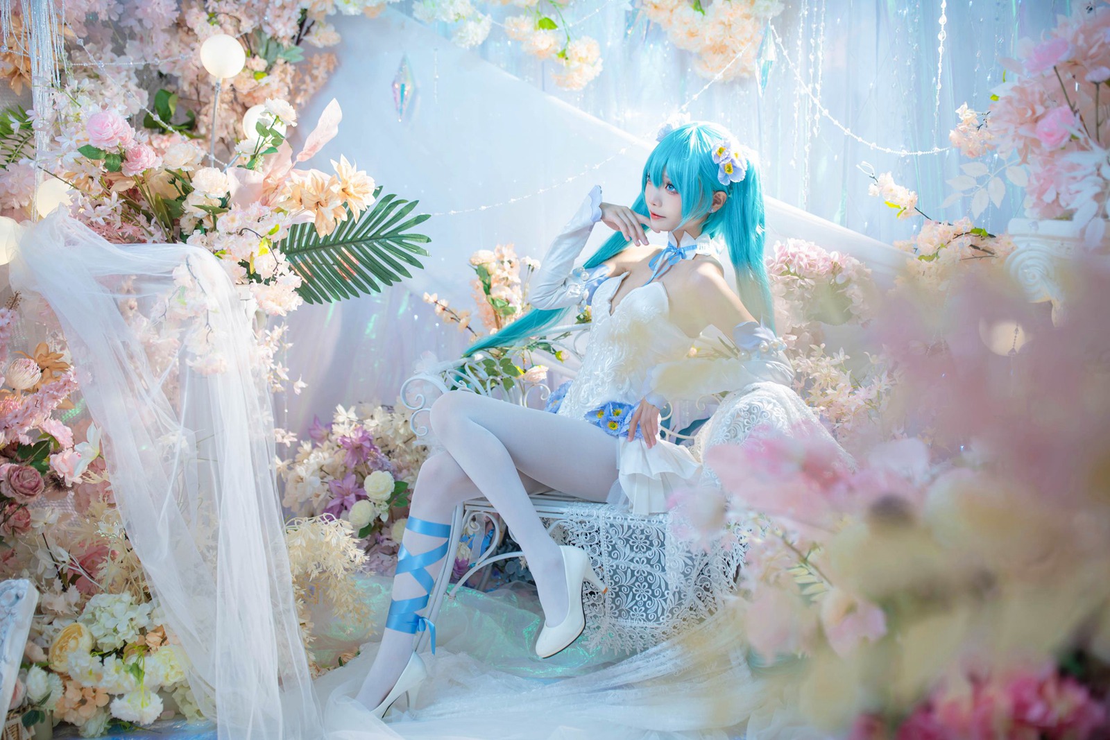 图片[11]-艾西aiwest  – 初音 粉蝶花[42P] – 速更版-美库