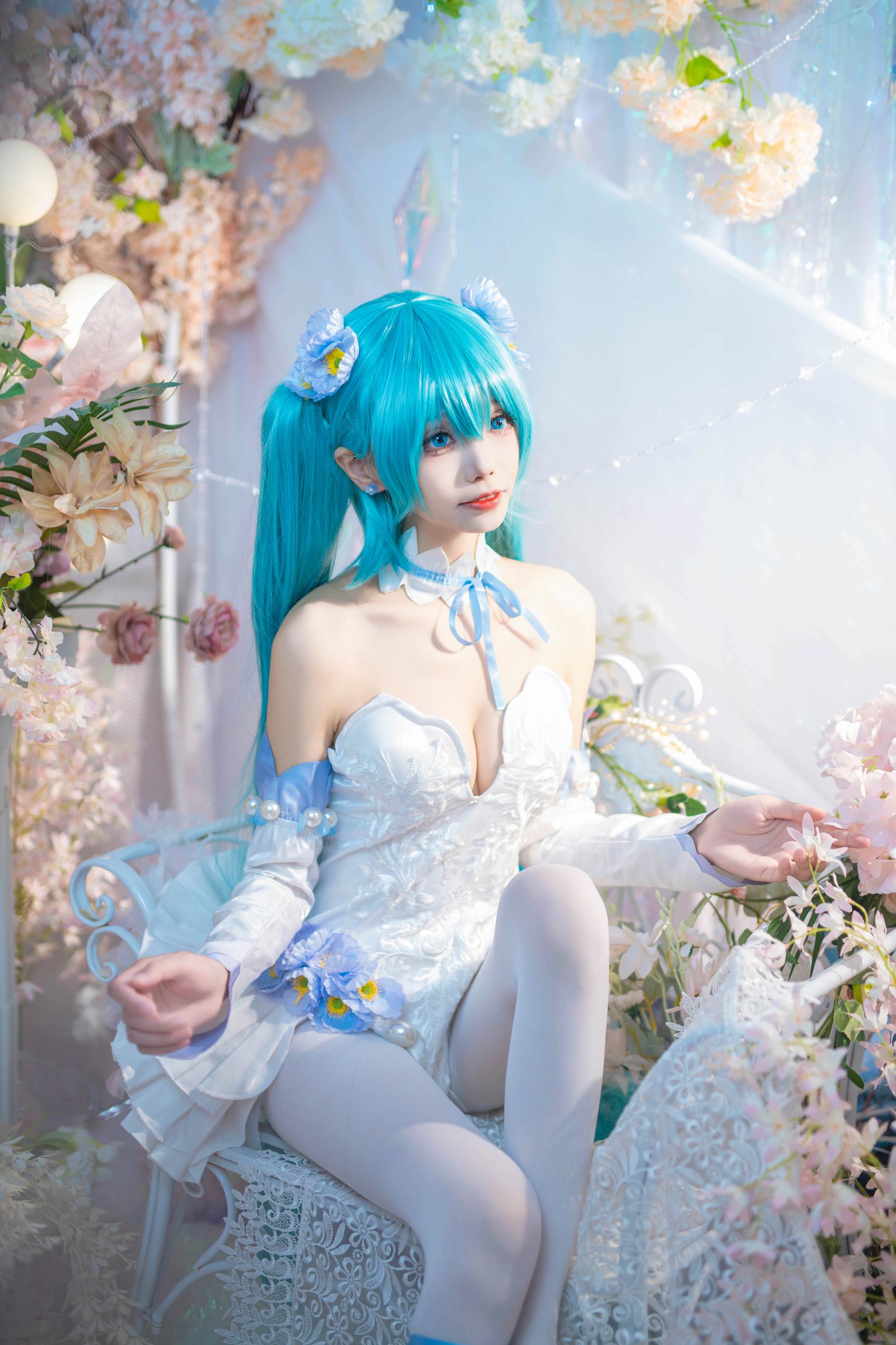 图片[31]-艾西aiwest  – 初音 粉蝶花[42P] – 速更版-美库