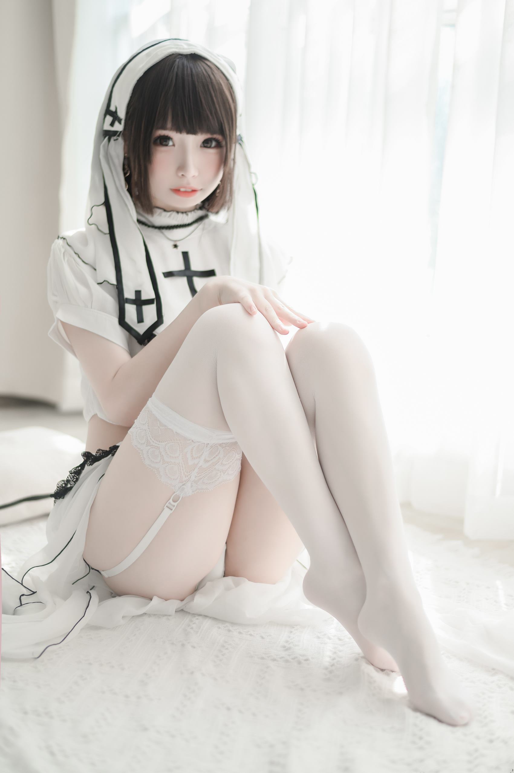 图片[31]-十万珍吱伏特 – 修女[37P] – 速更版-美库