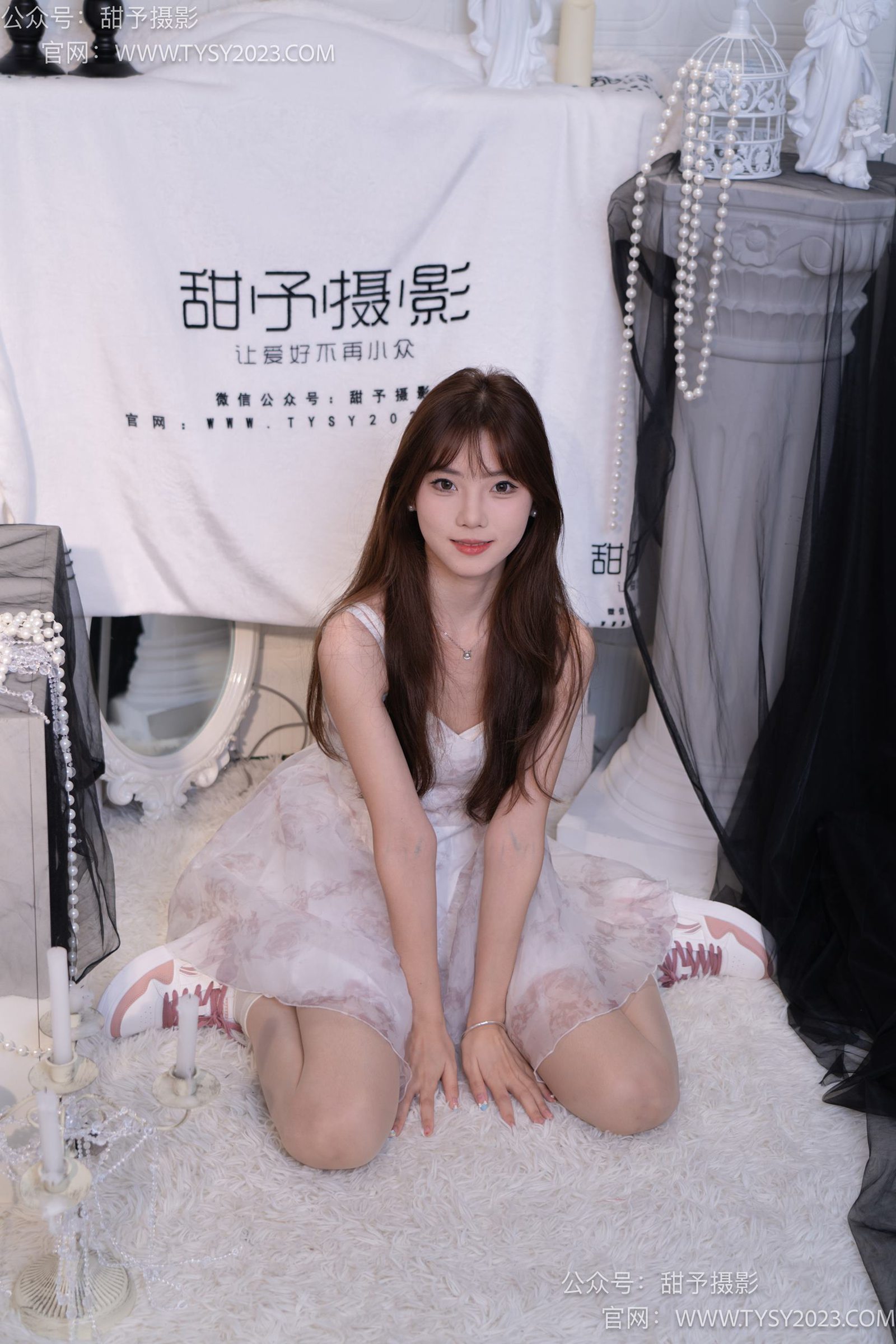 图片[24]-甜予摄影 NO.001 璇璇-板鞋、白棉袜、肉丝[124P] – 速更版-美库