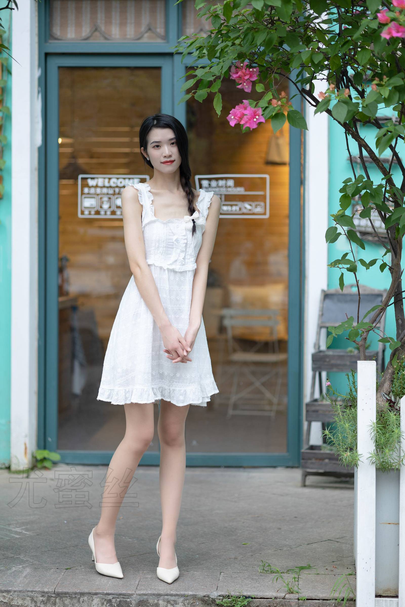 图片[19]-尤蜜丝 穿搭推广展示图集 白天使[37P] – 速更版-美库