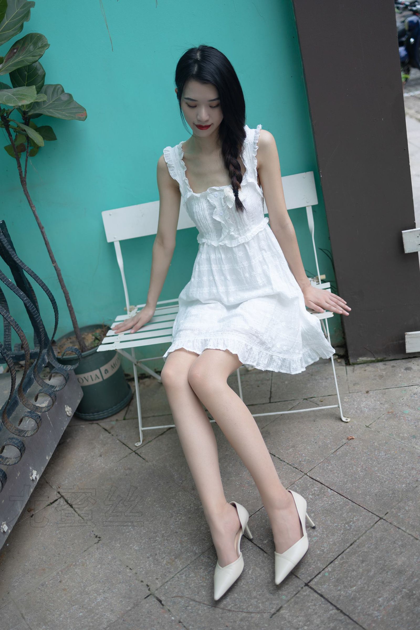 图片[23]-尤蜜丝 穿搭推广展示图集 白天使[37P] – 速更版-美库