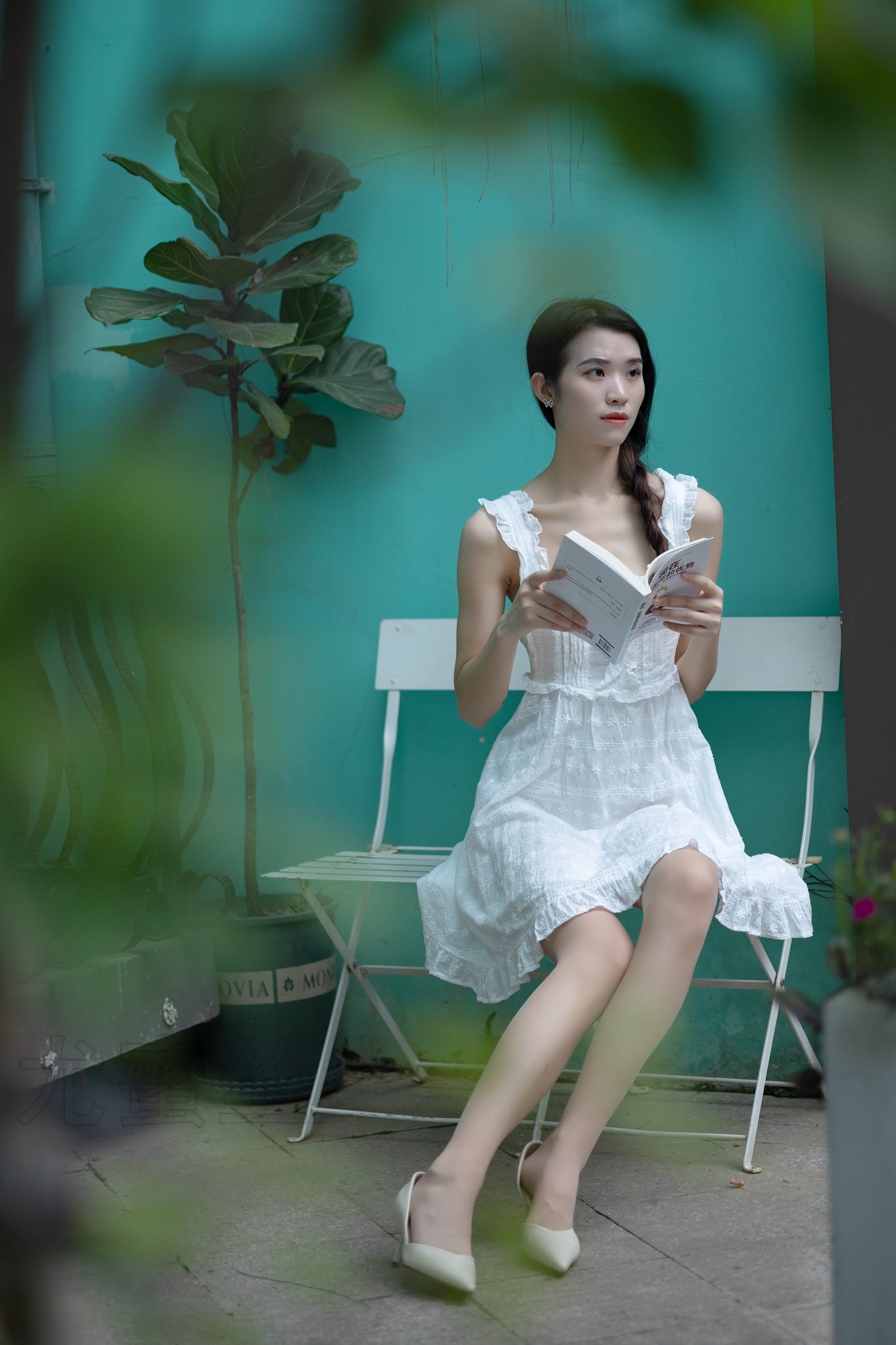 图片[32]-尤蜜丝 穿搭推广展示图集 白天使[37P] – 速更版-美库