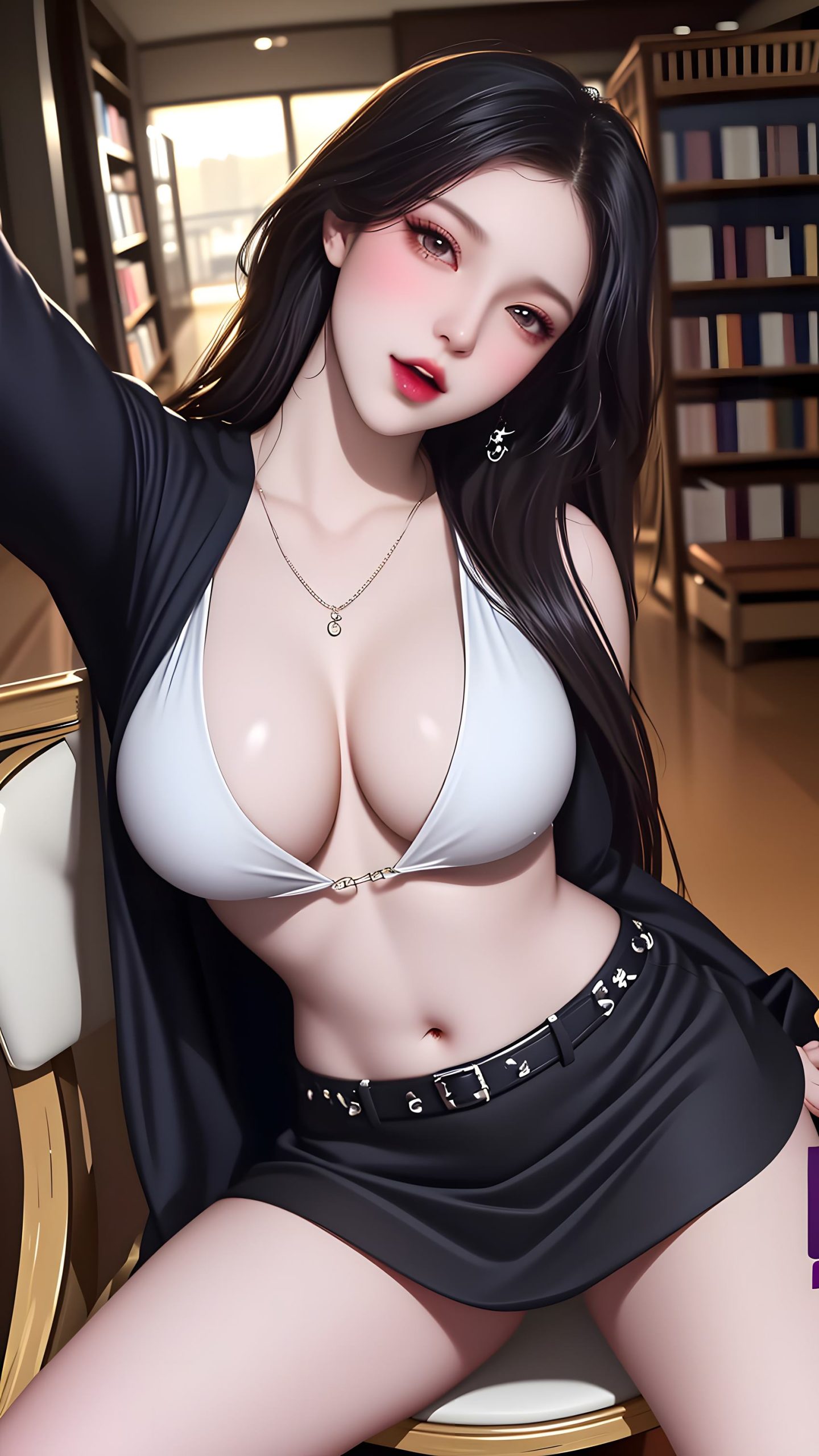 图片[14]-AI绘画 244 波塞西制服[24P] – 速更版-美库