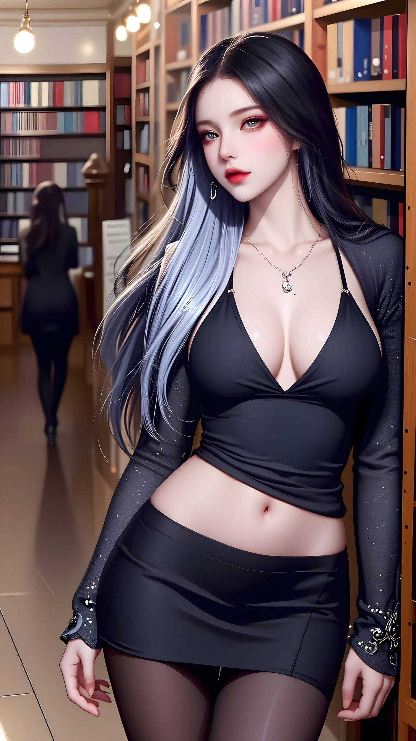 图片[17]-AI绘画 244 波塞西制服[24P] – 速更版-美库