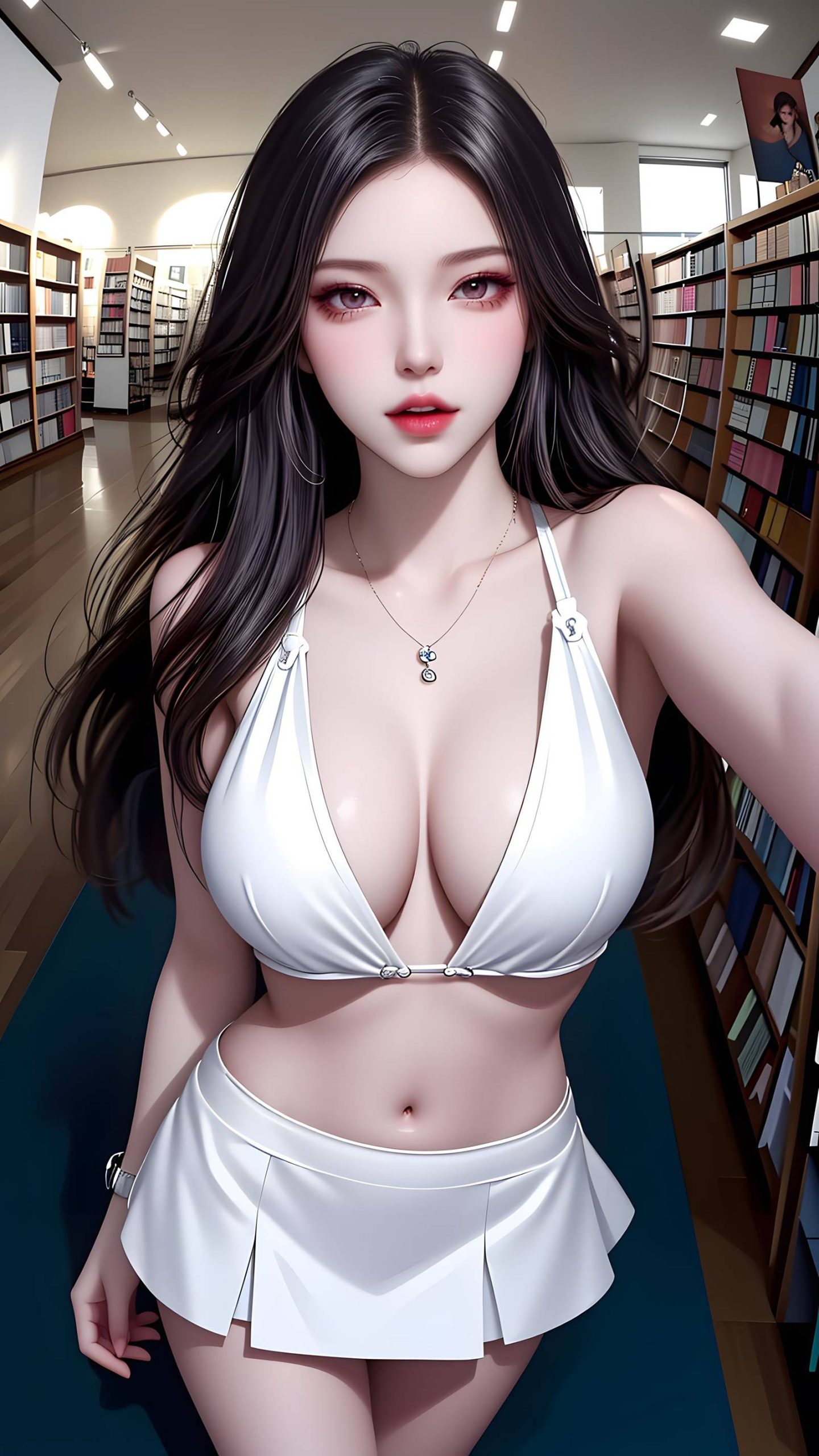 图片[23]-AI绘画 244 波塞西制服[24P] – 速更版-美库