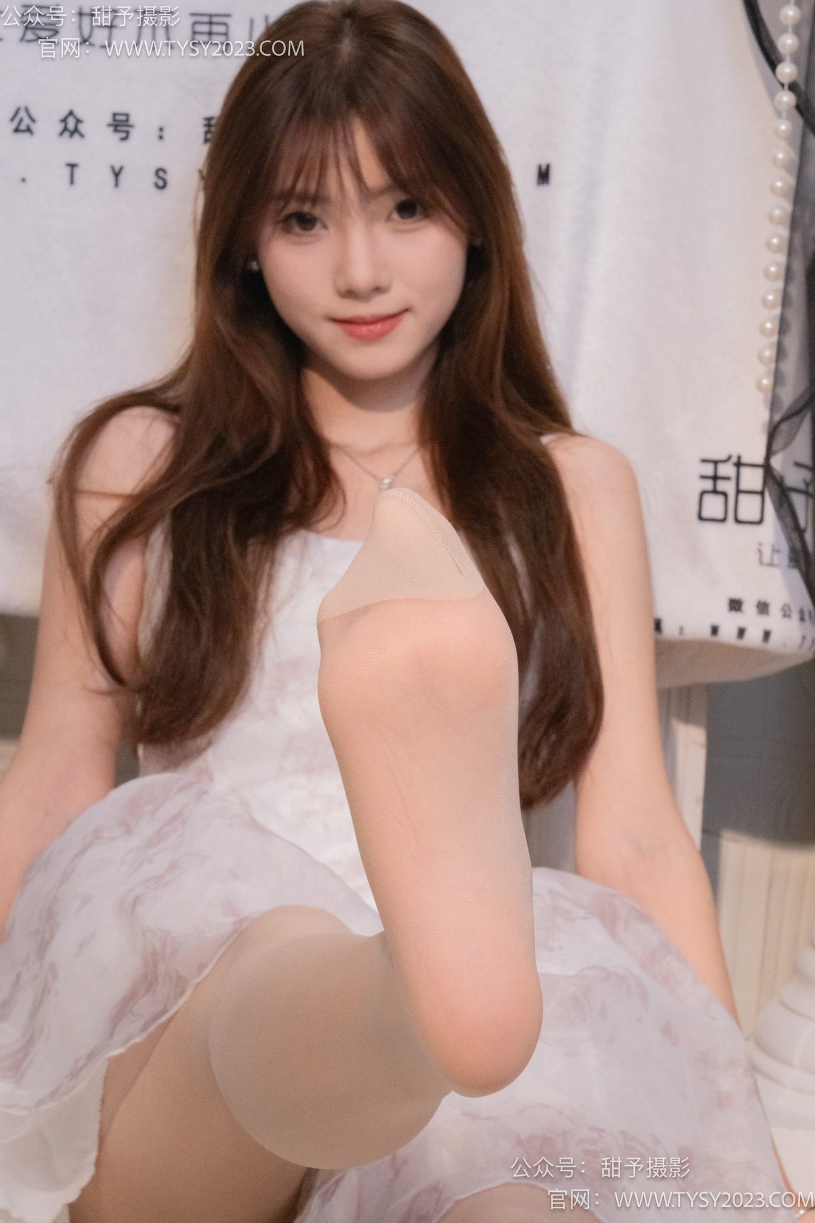 图片[109]-甜予摄影 NO.001 璇璇-板鞋、白棉袜、肉丝[124P] – 速更版-美库