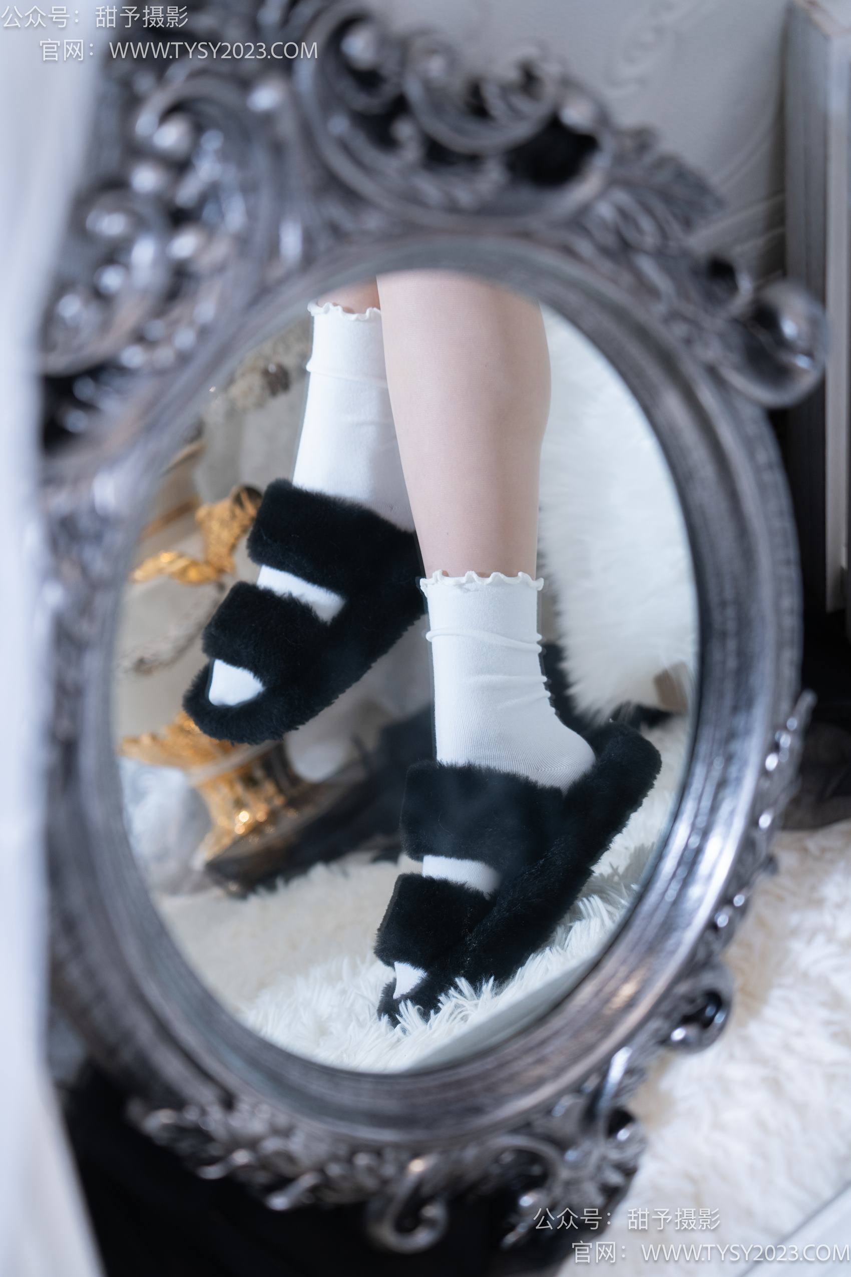 图片[22]-甜予摄影 NO.002 澜澜-拖鞋、白棉袜、肉丝-脚尖加固款[131P] – 速更版-美库