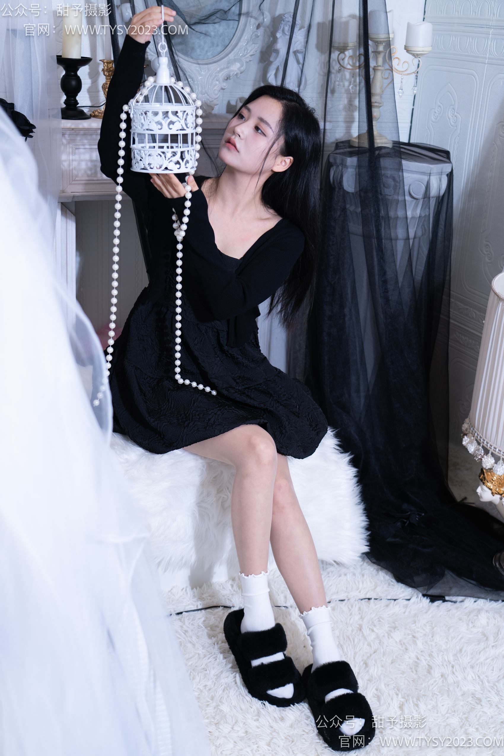 图片[29]-甜予摄影 NO.002 澜澜-拖鞋、白棉袜、肉丝-脚尖加固款[131P] – 速更版-美库