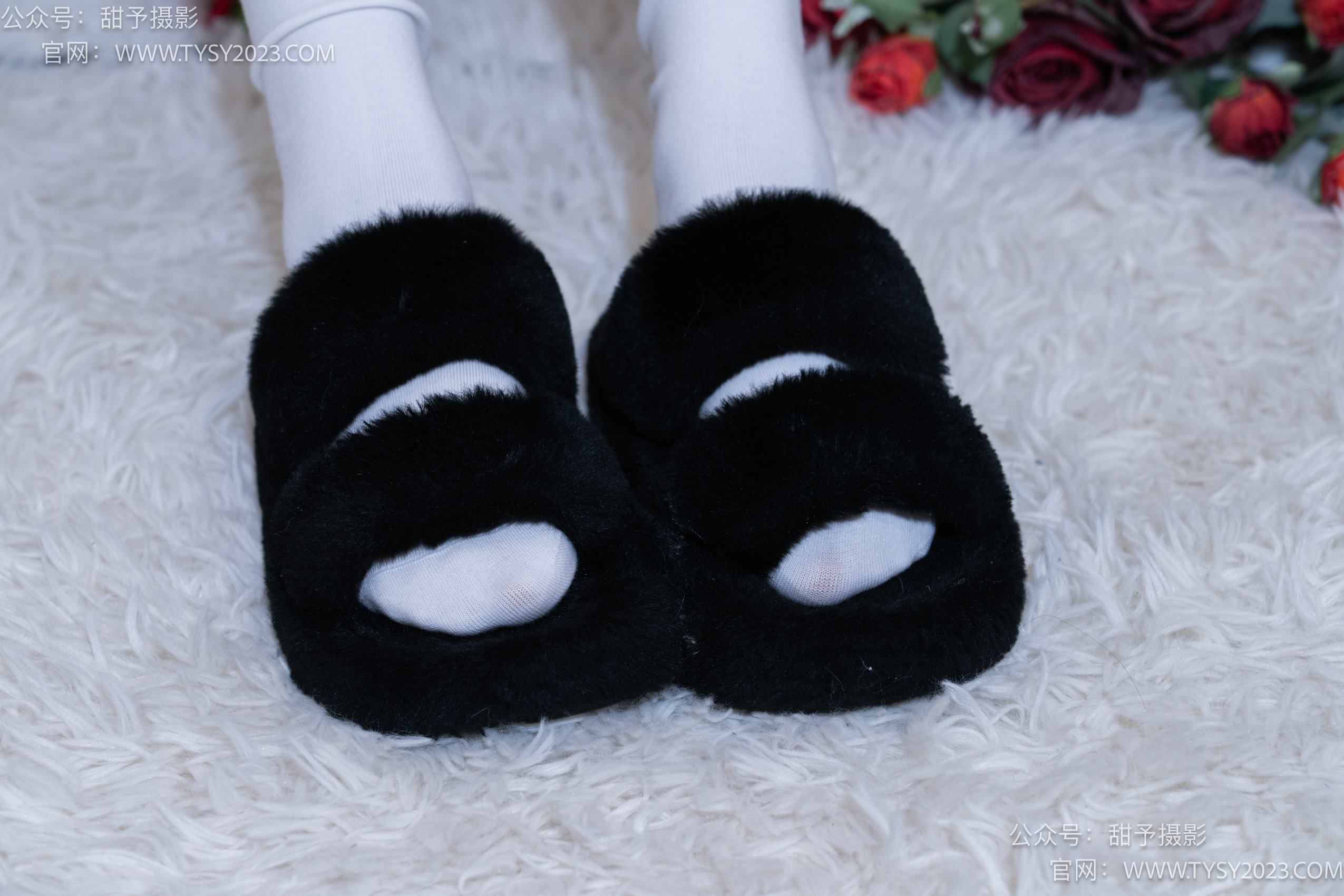 图片[35]-甜予摄影 NO.002 澜澜-拖鞋、白棉袜、肉丝-脚尖加固款[131P] – 速更版-美库