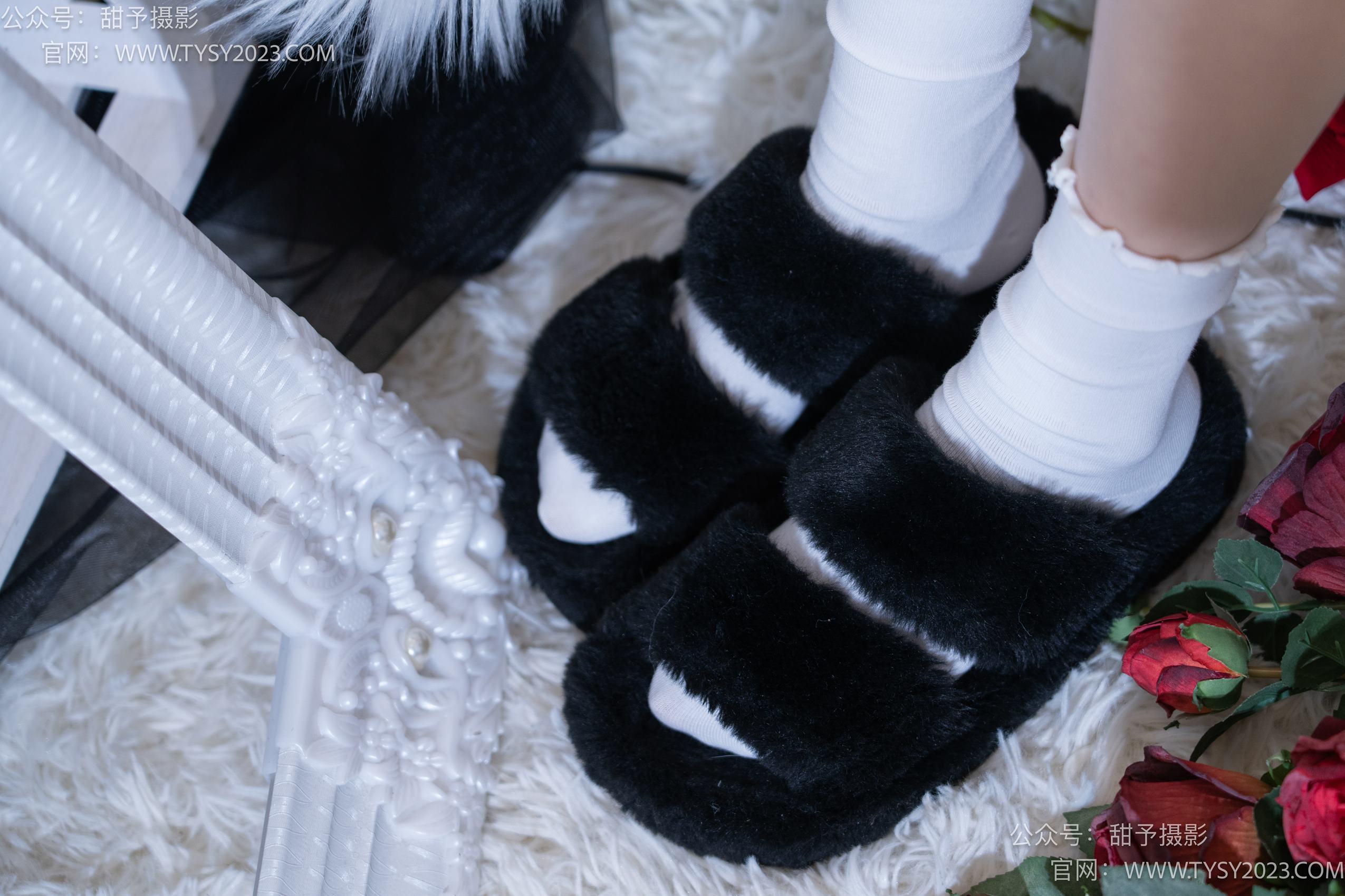 图片[44]-甜予摄影 NO.002 澜澜-拖鞋、白棉袜、肉丝-脚尖加固款[131P] – 速更版-美库