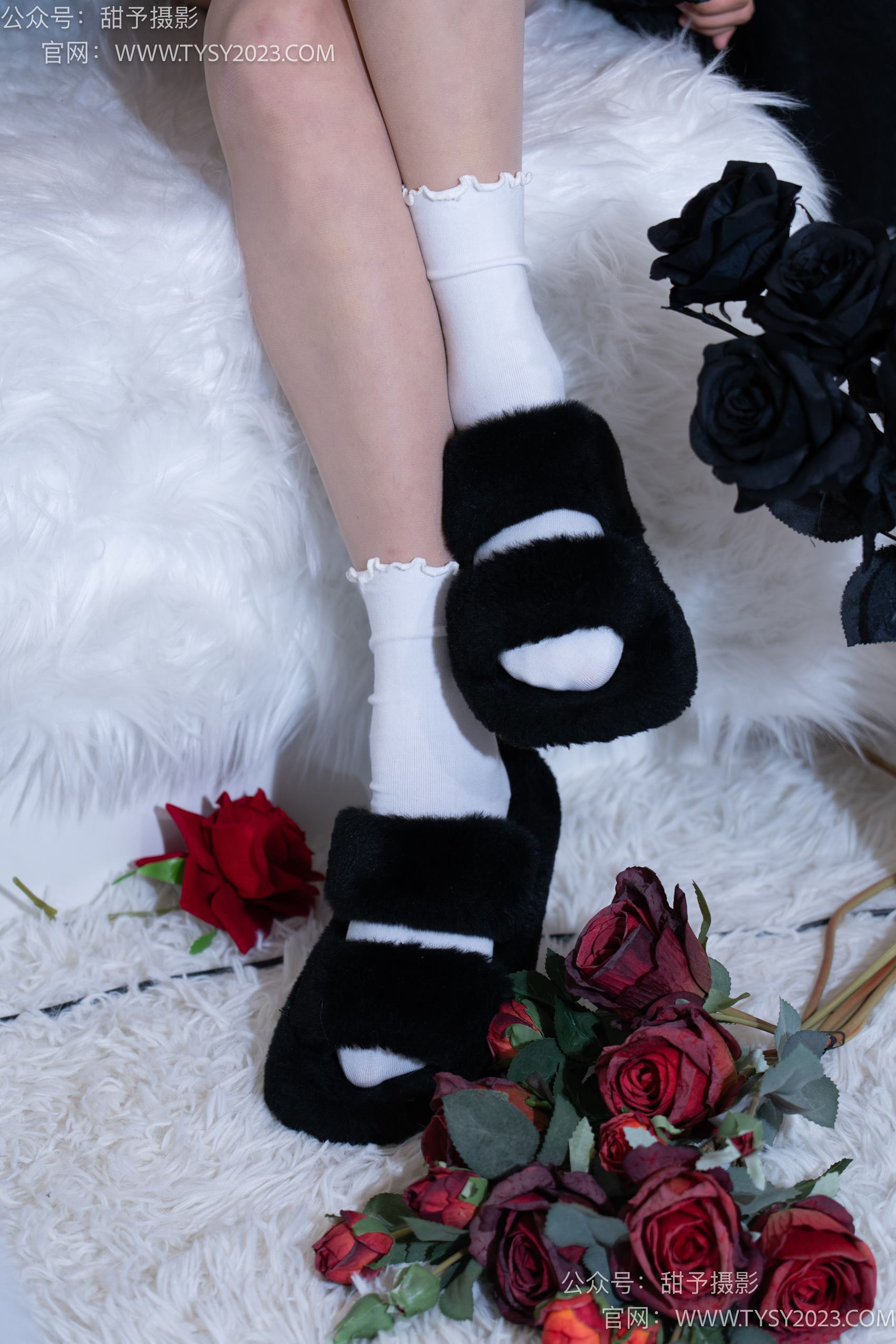 图片[46]-甜予摄影 NO.002 澜澜-拖鞋、白棉袜、肉丝-脚尖加固款[131P] – 速更版-美库