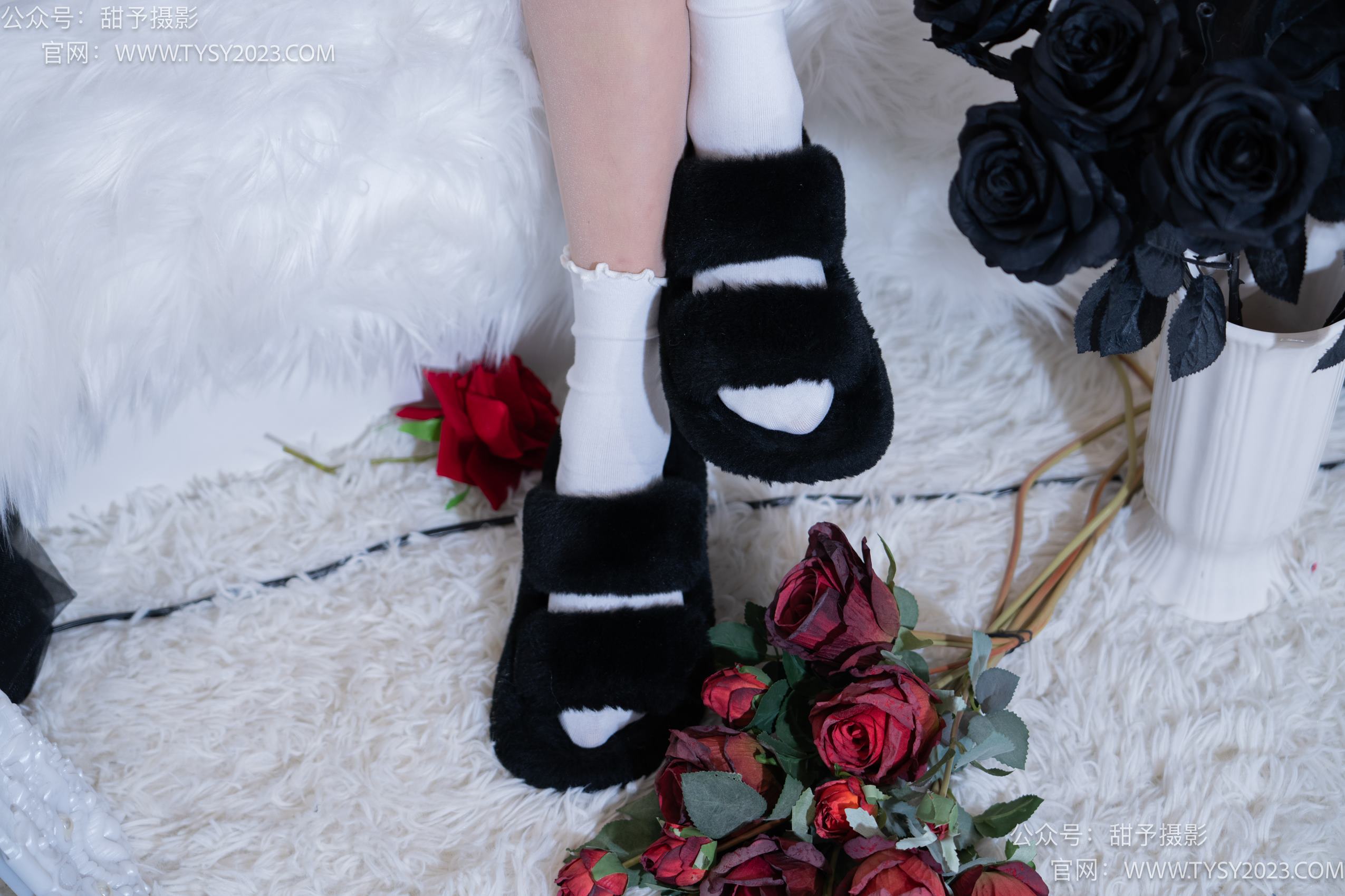 图片[47]-甜予摄影 NO.002 澜澜-拖鞋、白棉袜、肉丝-脚尖加固款[131P] – 速更版-美库