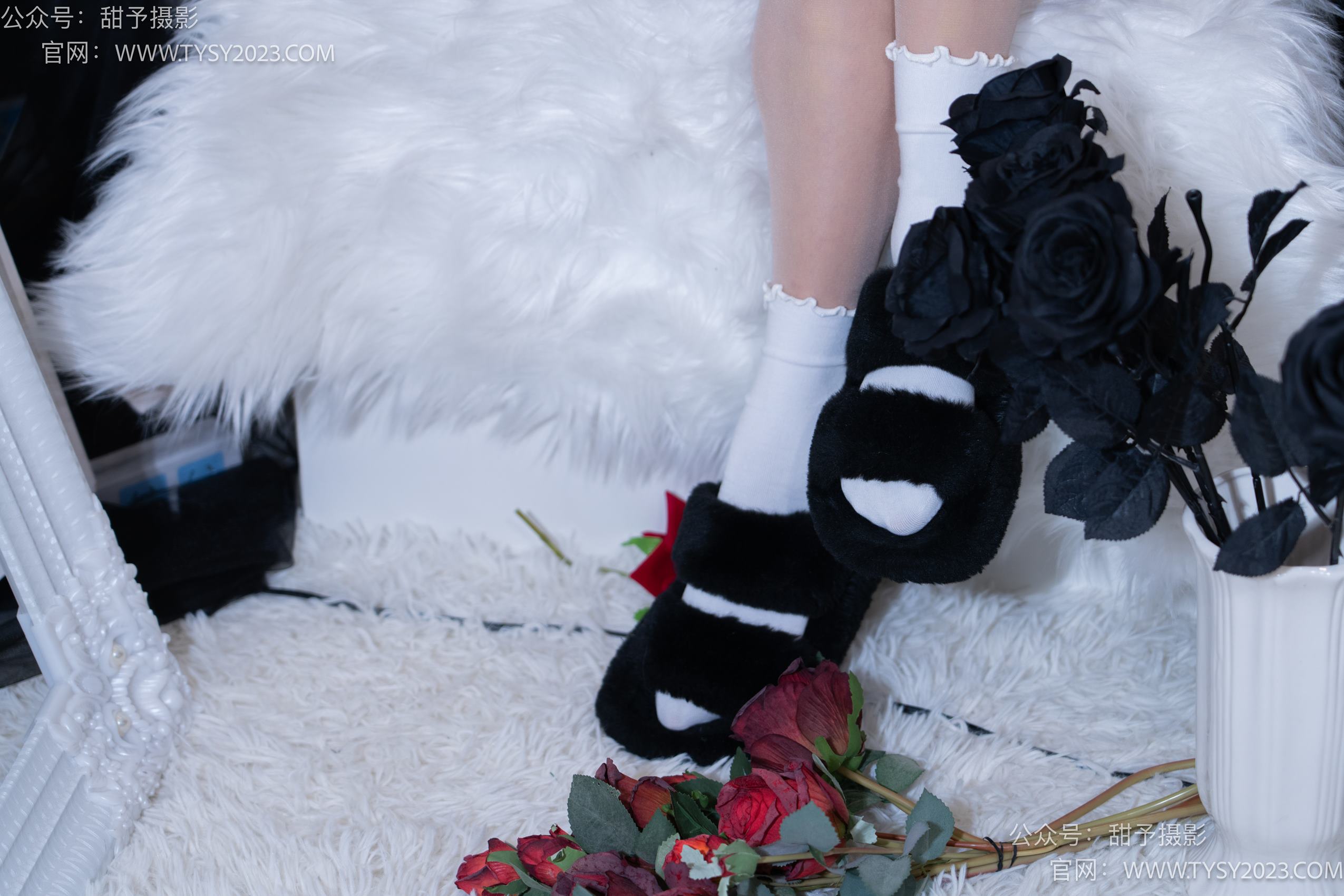 图片[50]-甜予摄影 NO.002 澜澜-拖鞋、白棉袜、肉丝-脚尖加固款[131P] – 速更版-美库