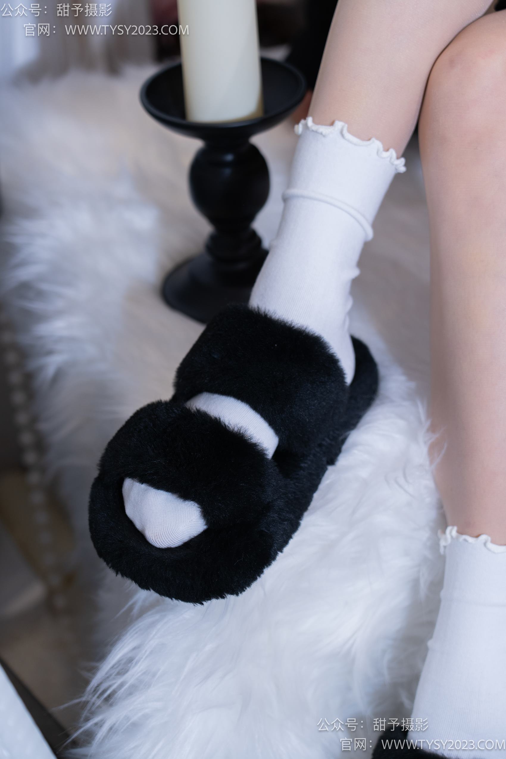 图片[52]-甜予摄影 NO.002 澜澜-拖鞋、白棉袜、肉丝-脚尖加固款[131P] – 速更版-美库