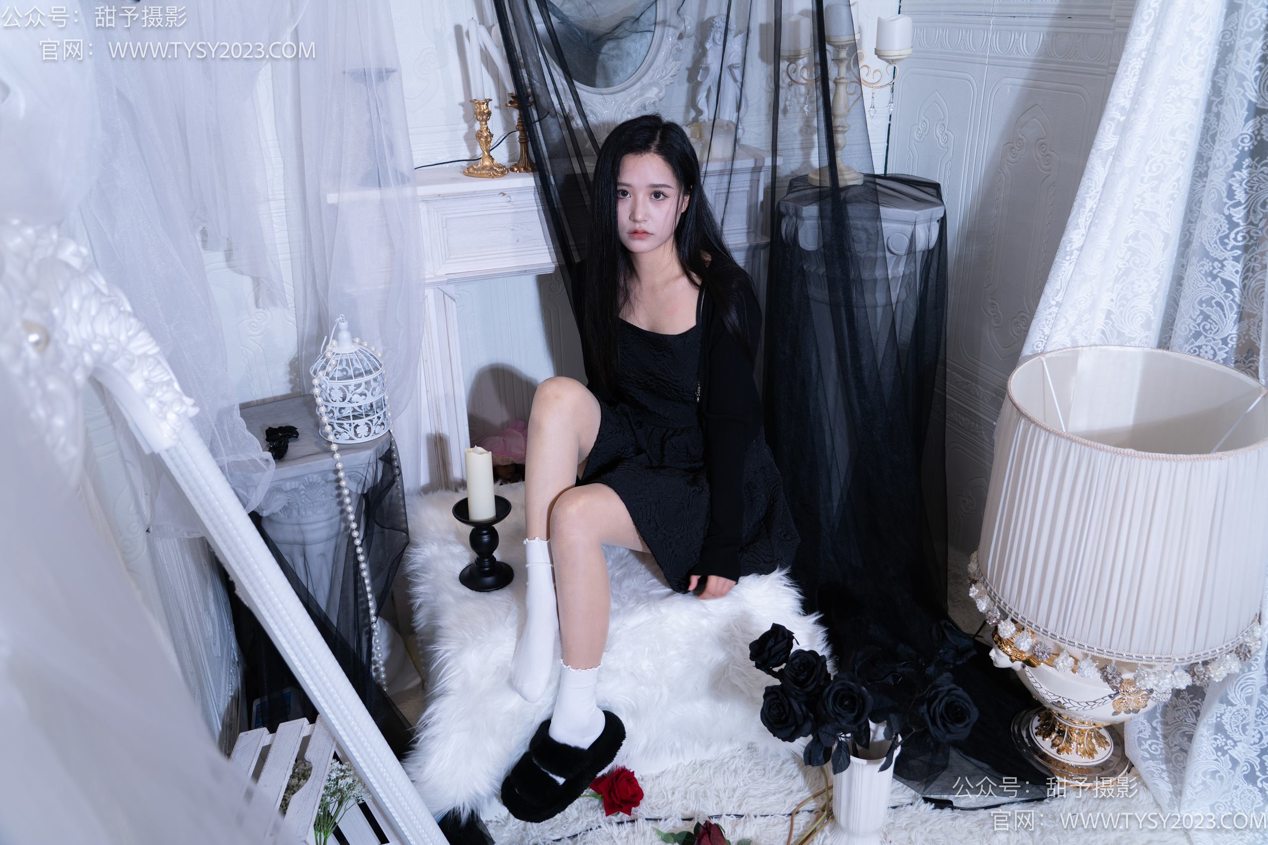 图片[54]-甜予摄影 NO.002 澜澜-拖鞋、白棉袜、肉丝-脚尖加固款[131P] – 速更版-美库