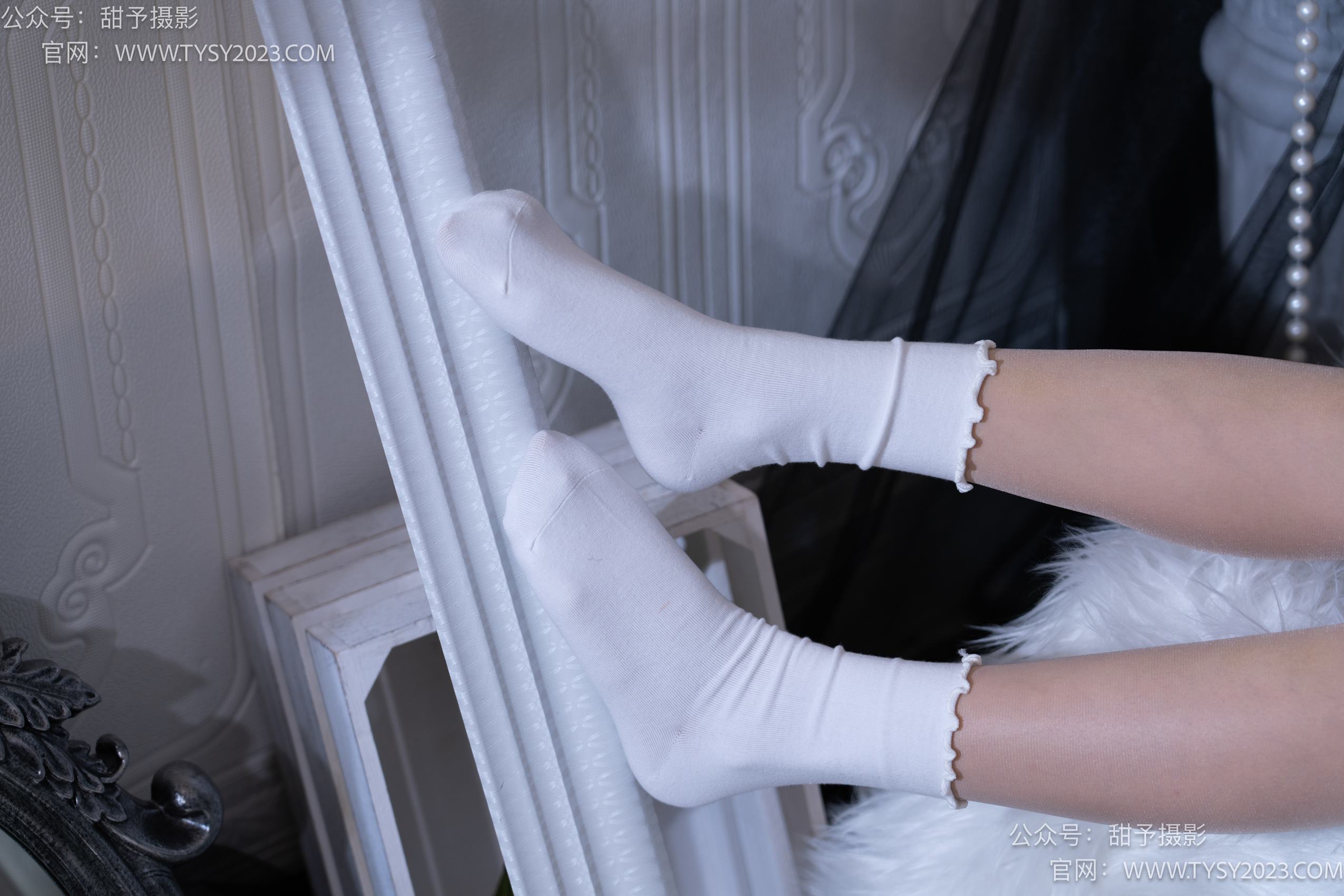 图片[57]-甜予摄影 NO.002 澜澜-拖鞋、白棉袜、肉丝-脚尖加固款[131P] – 速更版-美库