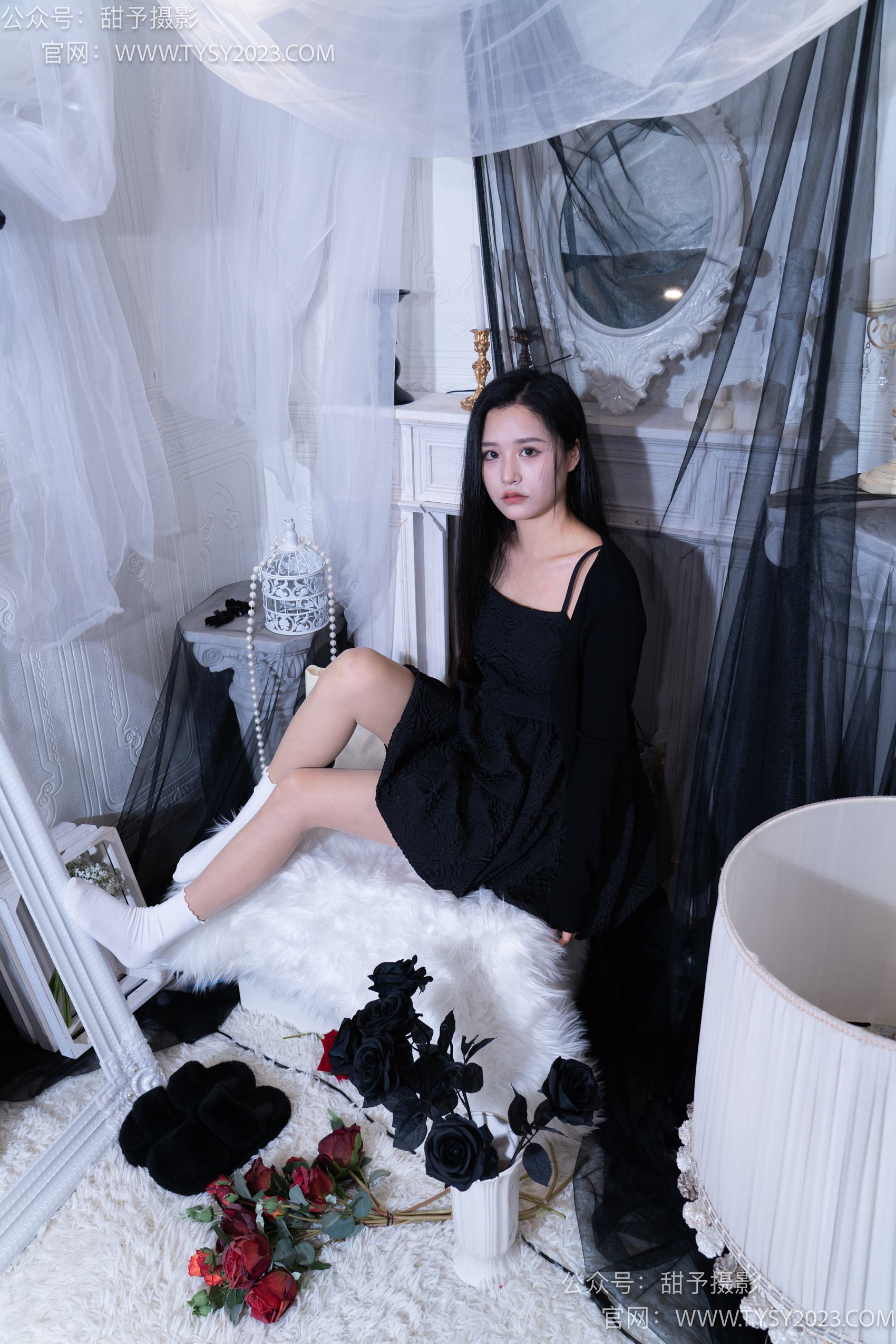 图片[58]-甜予摄影 NO.002 澜澜-拖鞋、白棉袜、肉丝-脚尖加固款[131P] – 速更版-美库