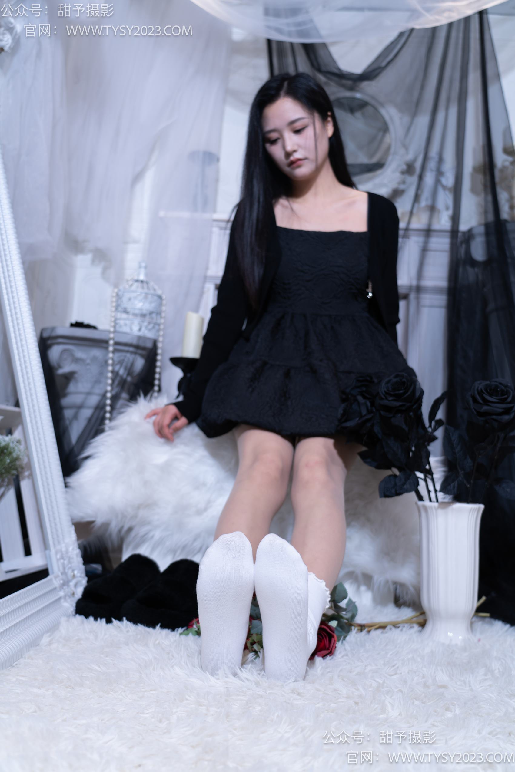 图片[62]-甜予摄影 NO.002 澜澜-拖鞋、白棉袜、肉丝-脚尖加固款[131P] – 速更版-美库