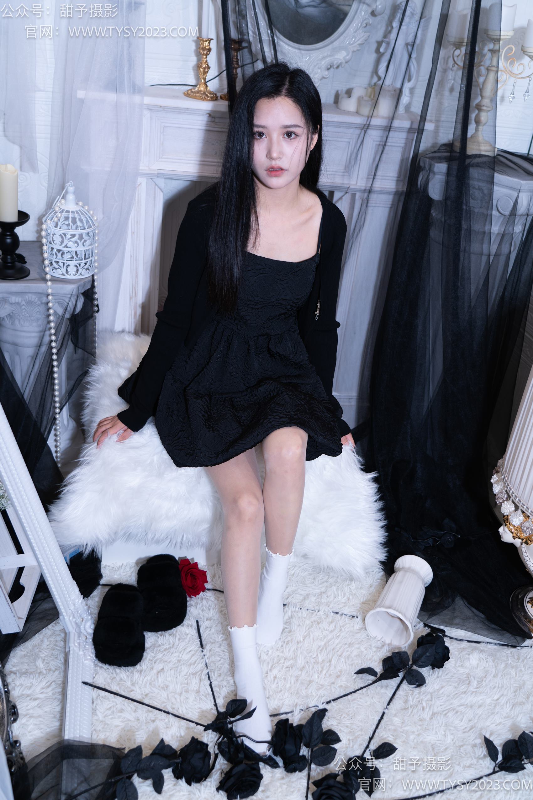 图片[69]-甜予摄影 NO.002 澜澜-拖鞋、白棉袜、肉丝-脚尖加固款[131P] – 速更版-美库