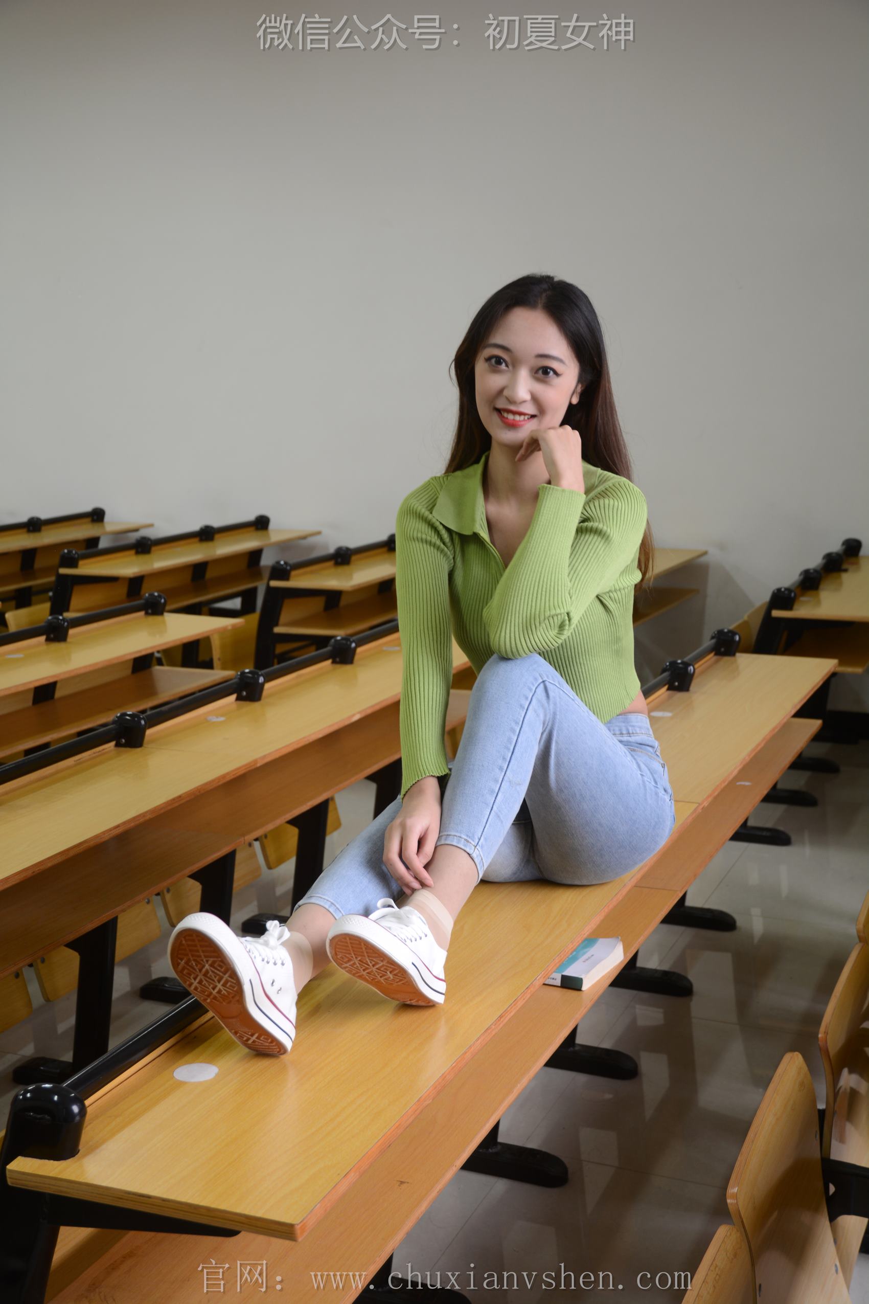 图片[11]-初夏女神 NO.116 依依 母校我来了[130P] – 速更版-美库