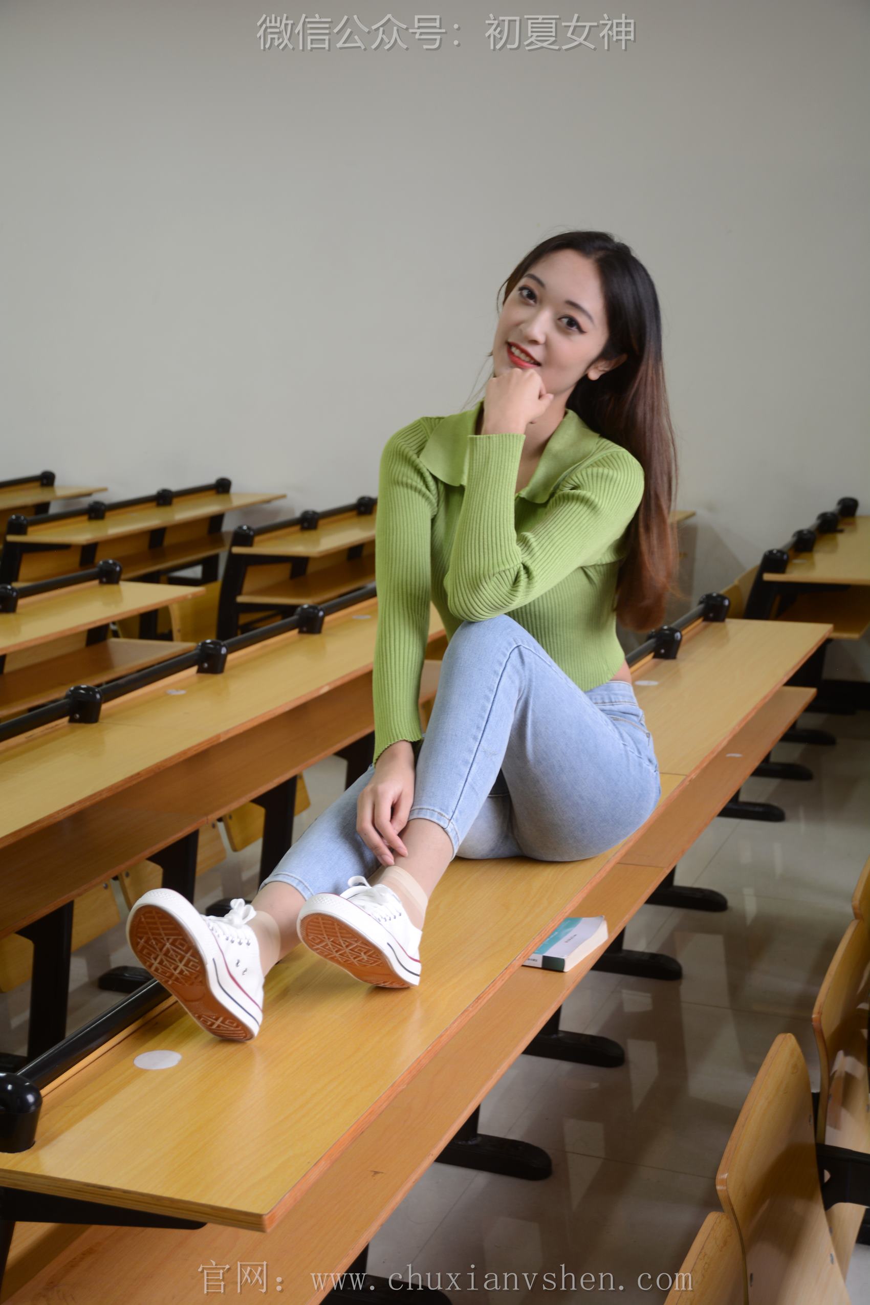 图片[12]-初夏女神 NO.116 依依 母校我来了[130P] – 速更版-美库