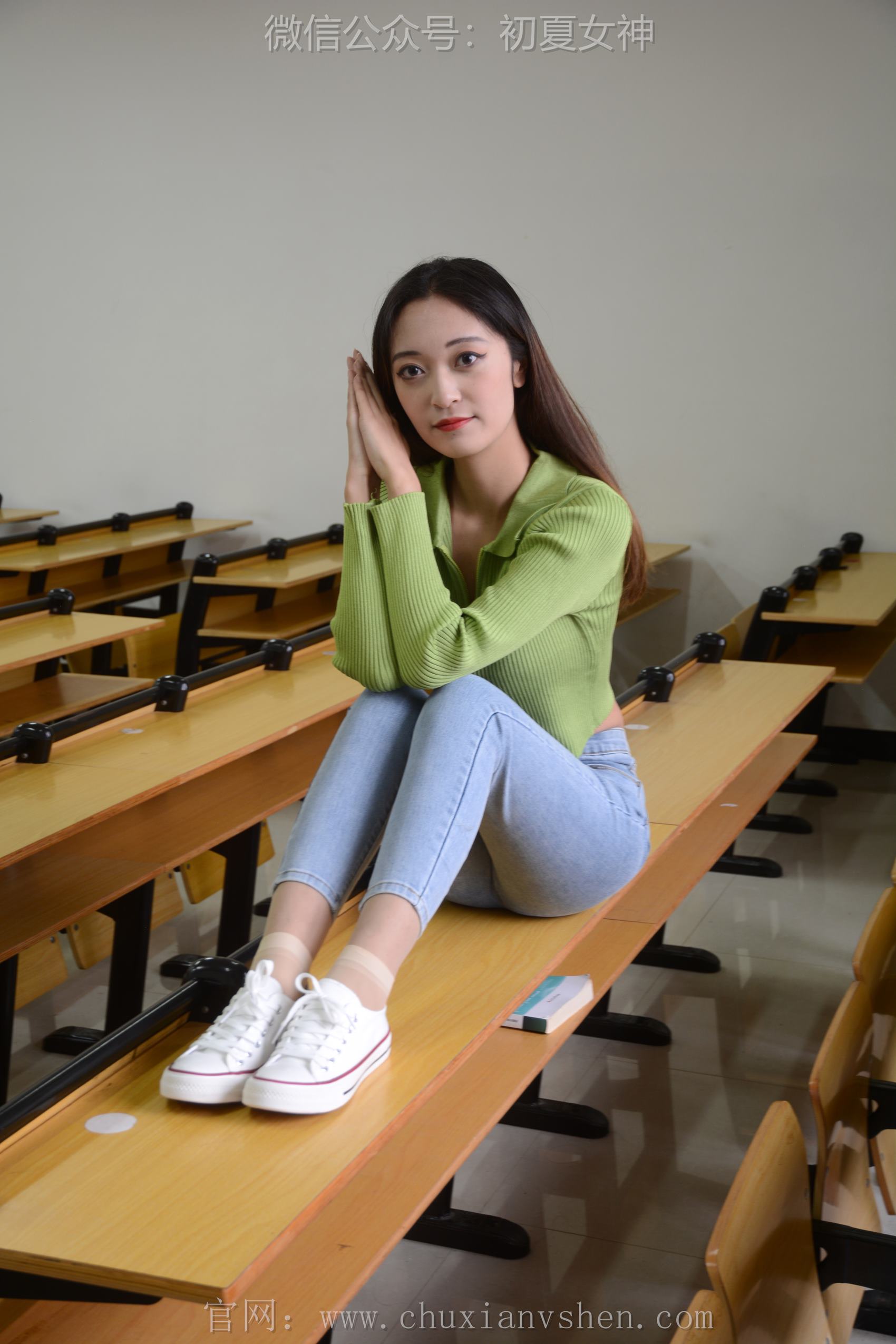 图片[14]-初夏女神 NO.116 依依 母校我来了[130P] – 速更版-美库