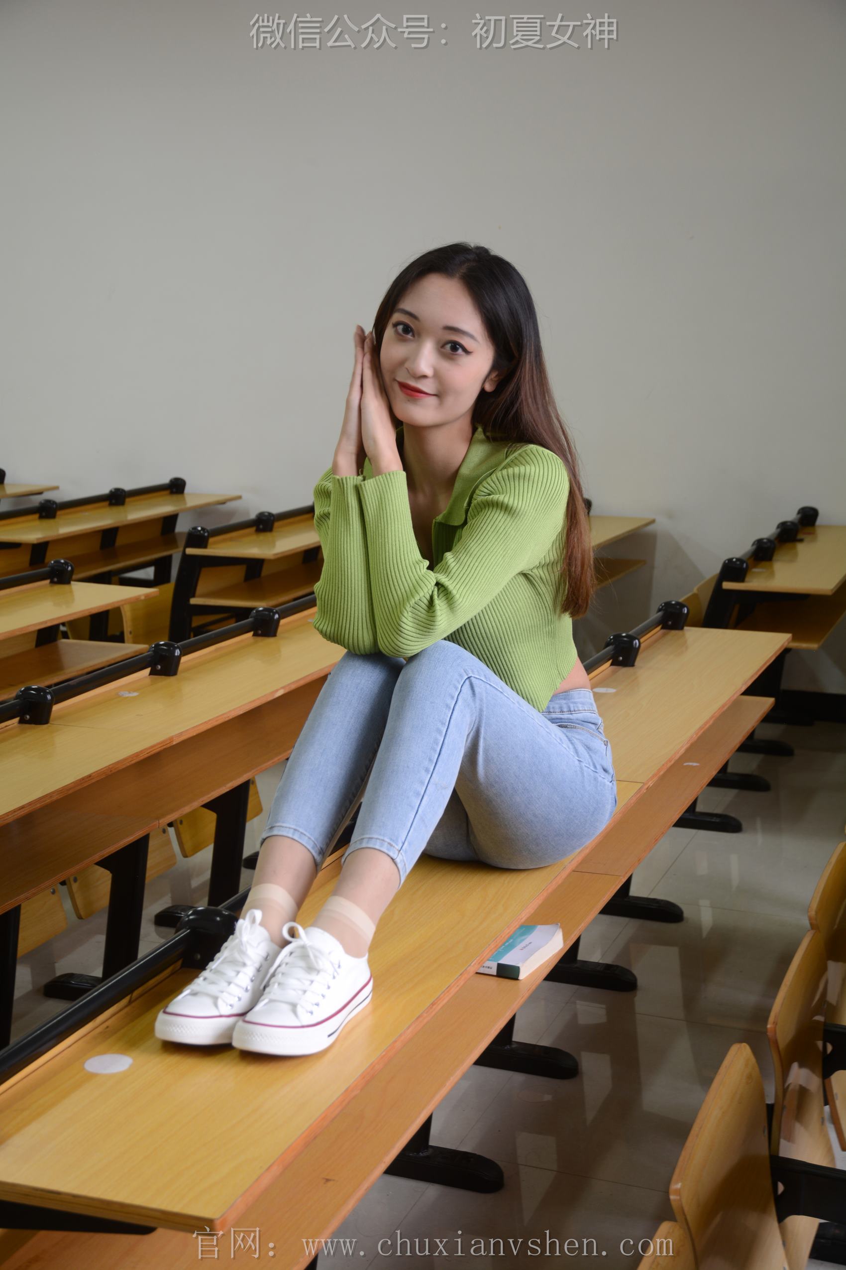图片[15]-初夏女神 NO.116 依依 母校我来了[130P] – 速更版-美库