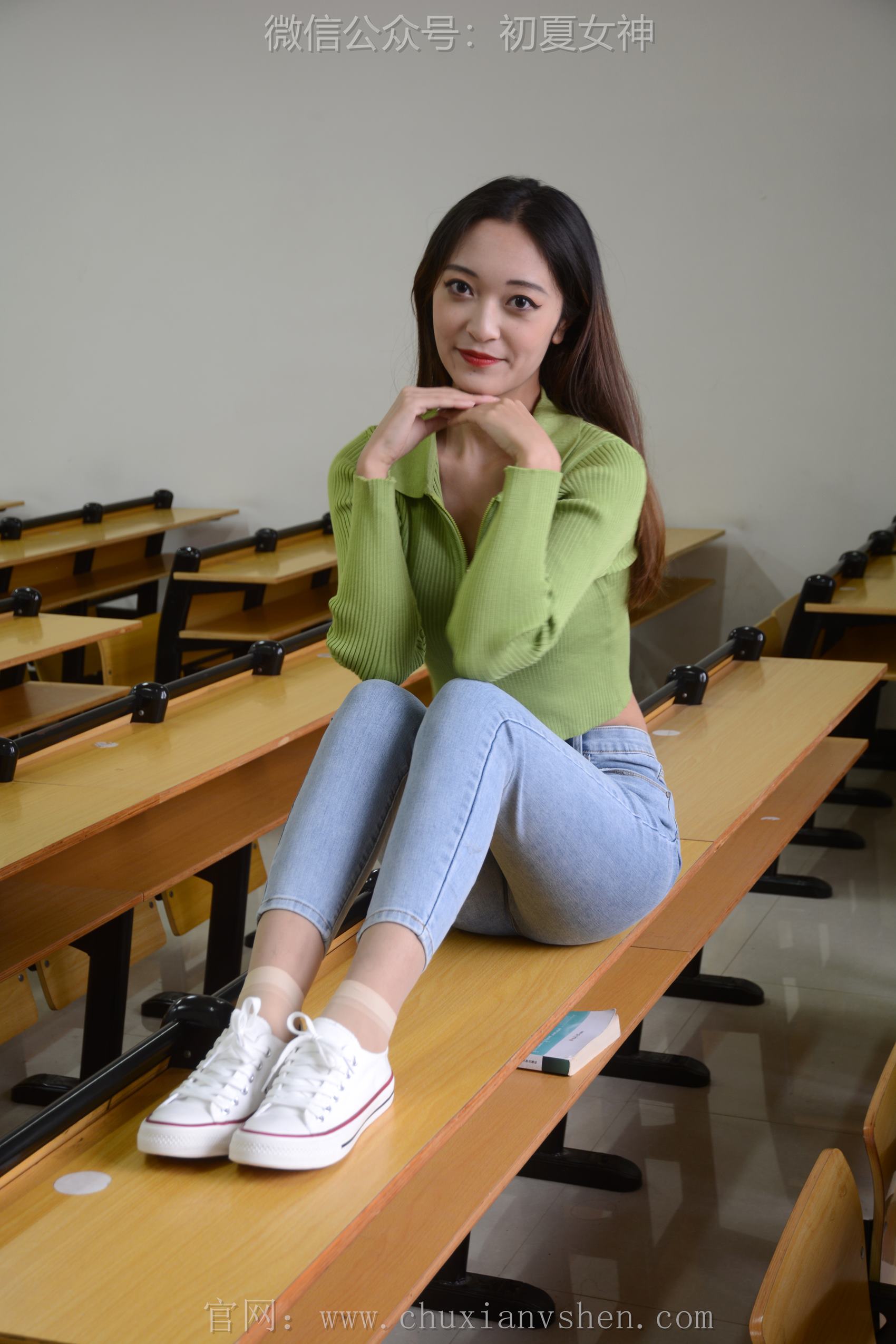 图片[16]-初夏女神 NO.116 依依 母校我来了[130P] – 速更版-美库