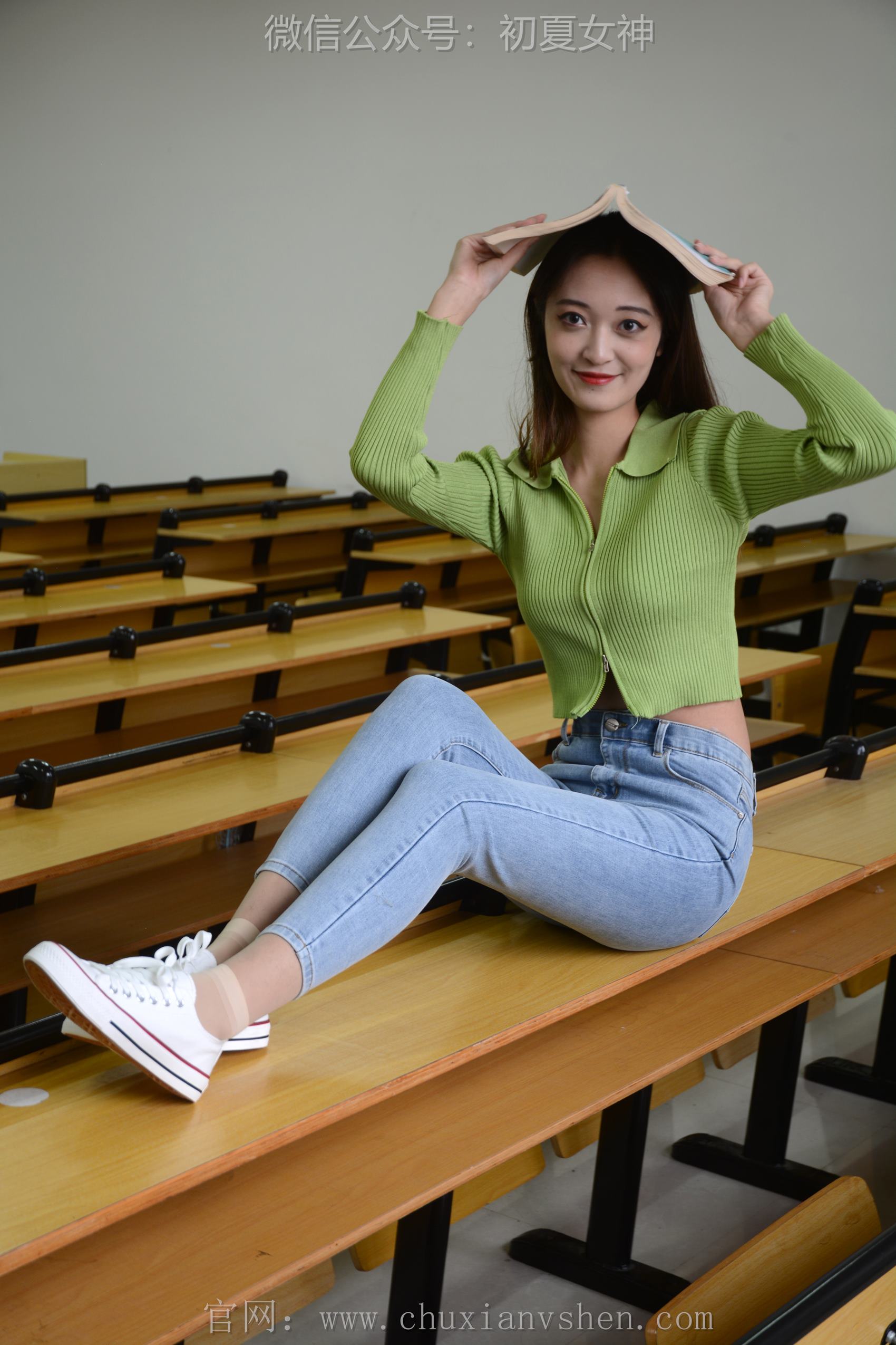 图片[19]-初夏女神 NO.116 依依 母校我来了[130P] – 速更版-美库