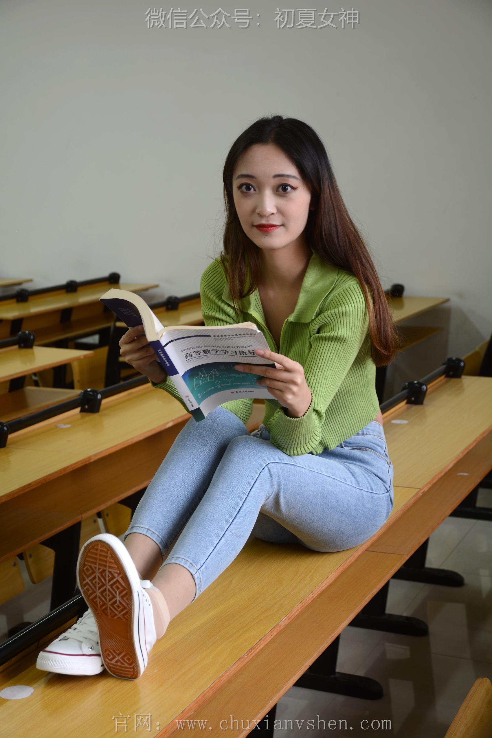 图片[20]-初夏女神 NO.116 依依 母校我来了[130P] – 速更版-美库