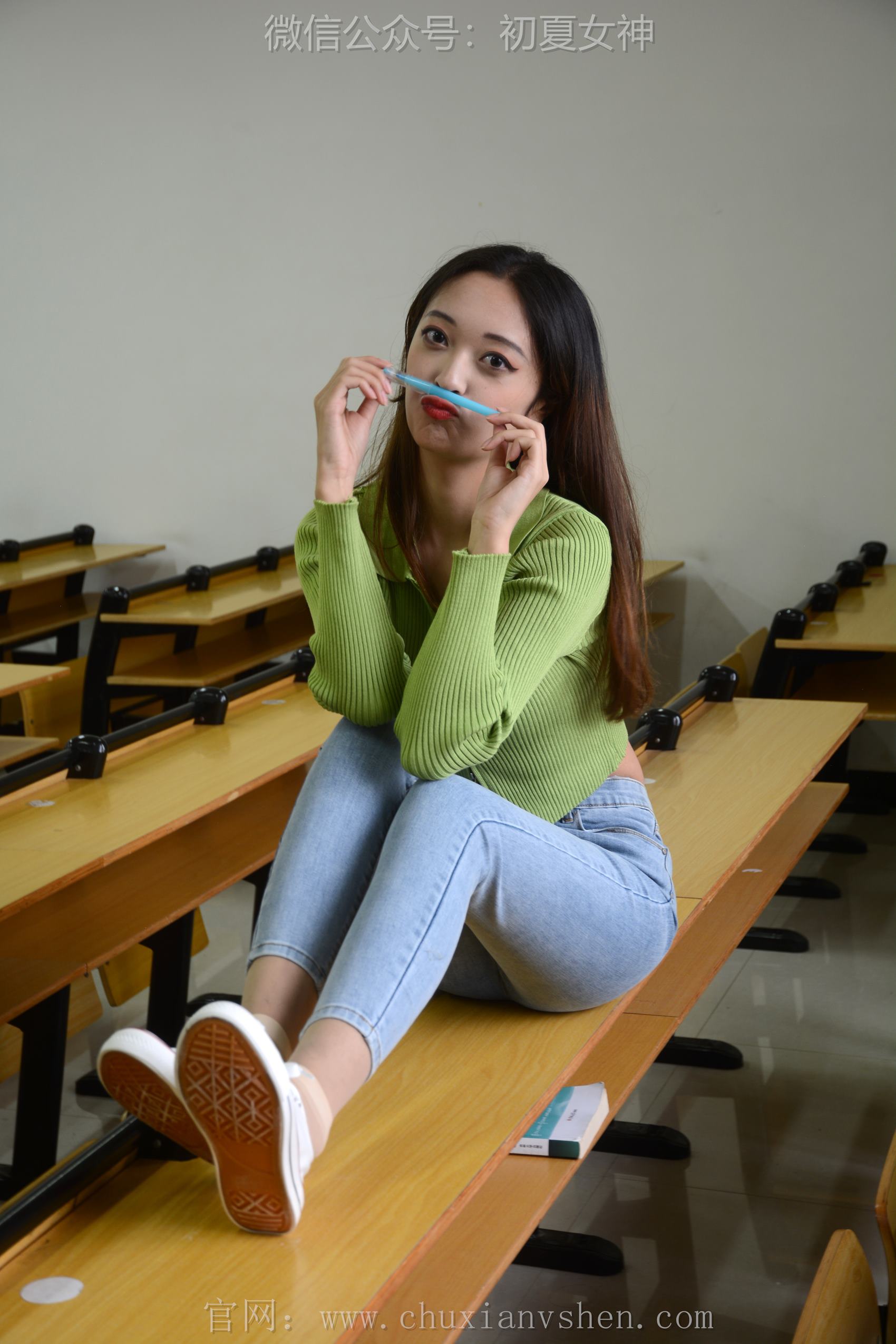 图片[21]-初夏女神 NO.116 依依 母校我来了[130P] – 速更版-美库
