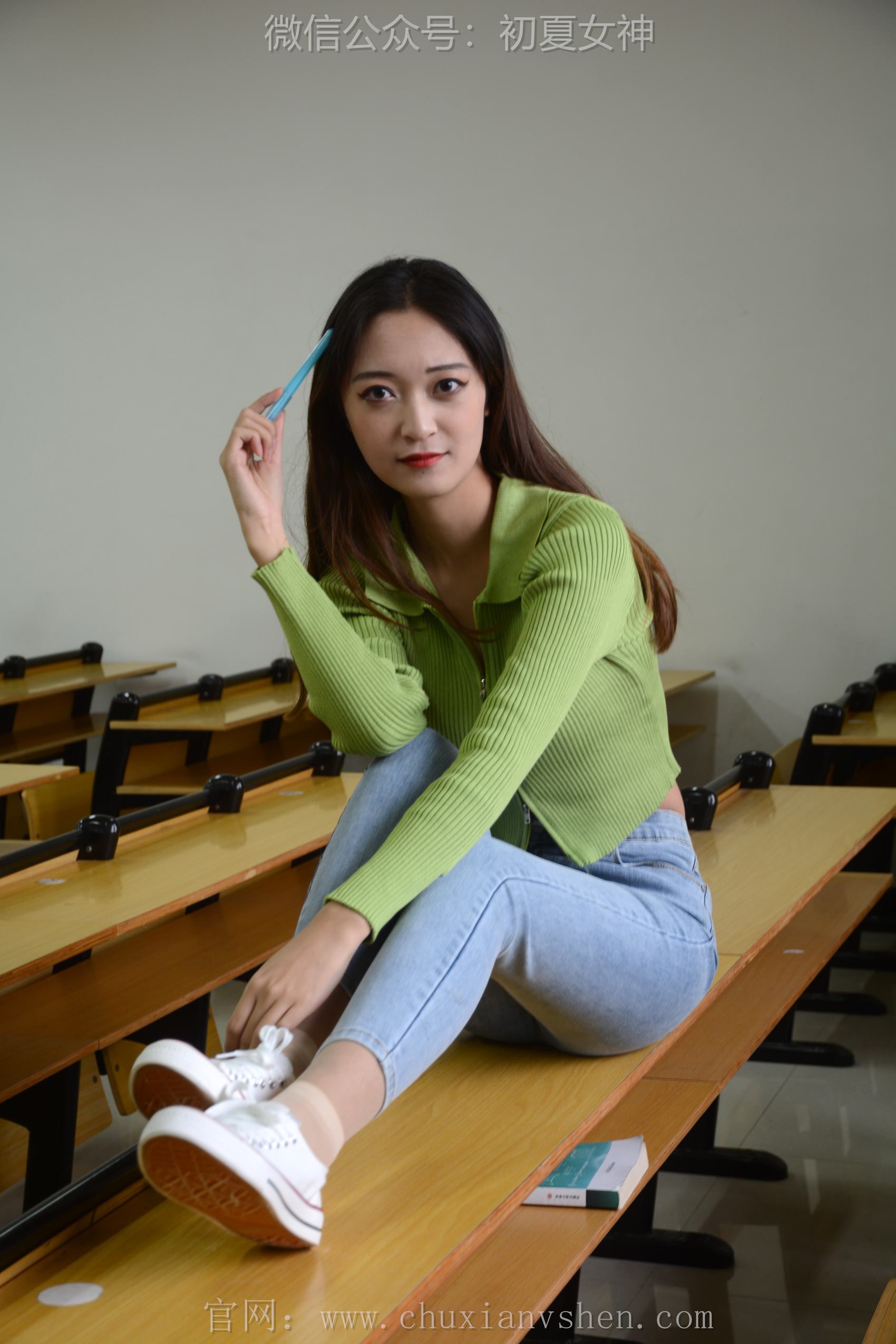 图片[22]-初夏女神 NO.116 依依 母校我来了[130P] – 速更版-美库